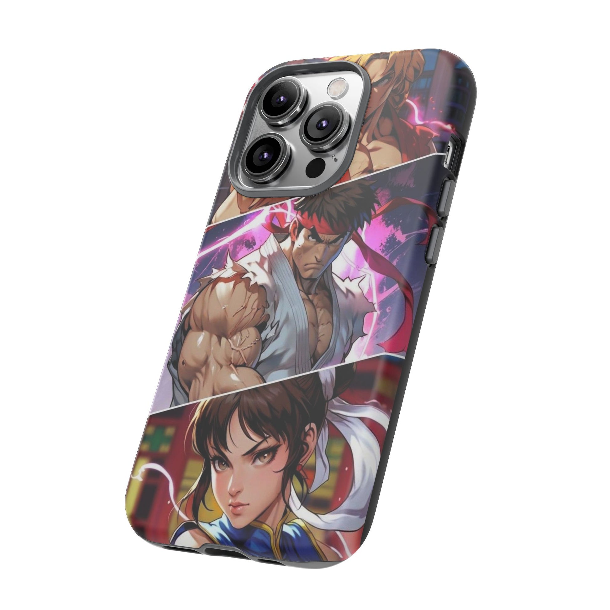Street Fighter Gamer Theme Tough Cases for iPhones, Samsung, and Pixel