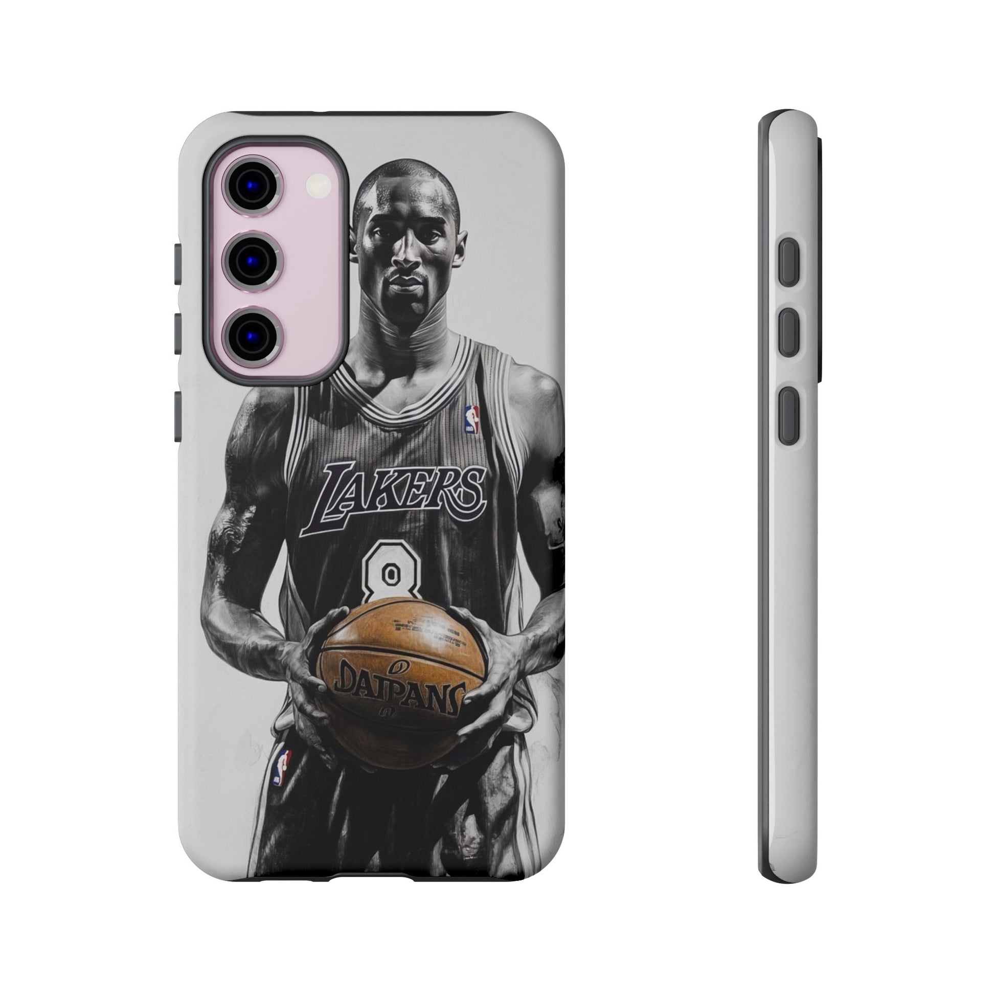 Kobe Basketball Art Tough Cases for iPhones, Samsung, and Pixel
