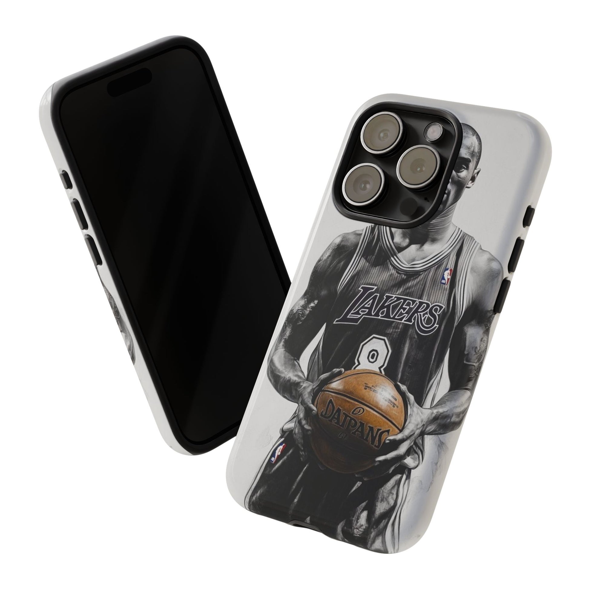 Kobe Basketball Art Tough Cases for iPhones, Samsung, and Pixel