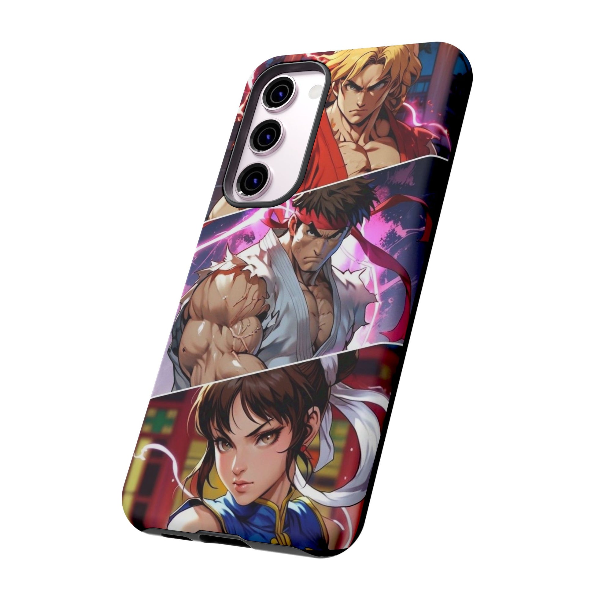 Street Fighter Gamer Theme Tough Cases for iPhones, Samsung, and Pixel