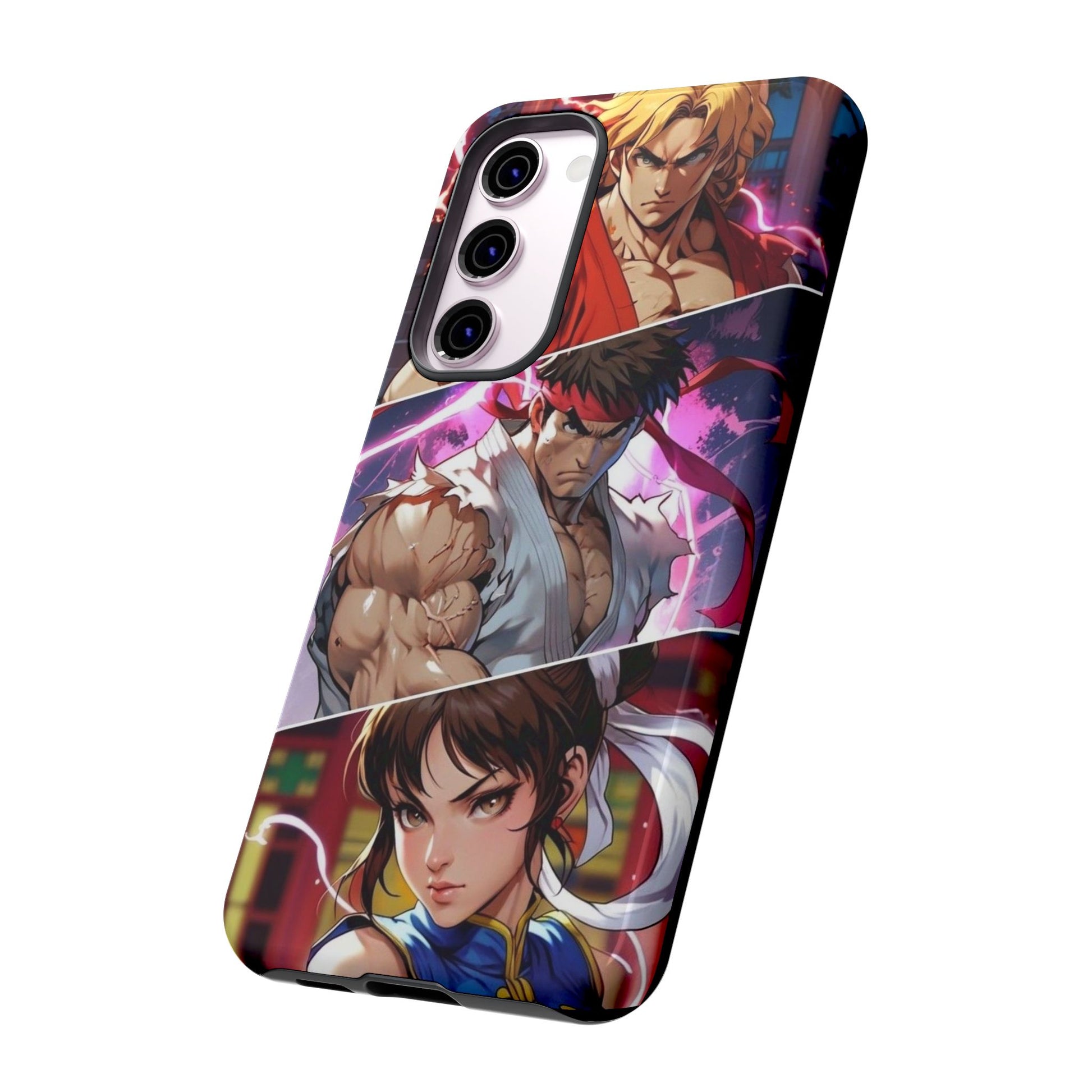 Street Fighter Gamer Theme Tough Cases for iPhones, Samsung, and Pixel