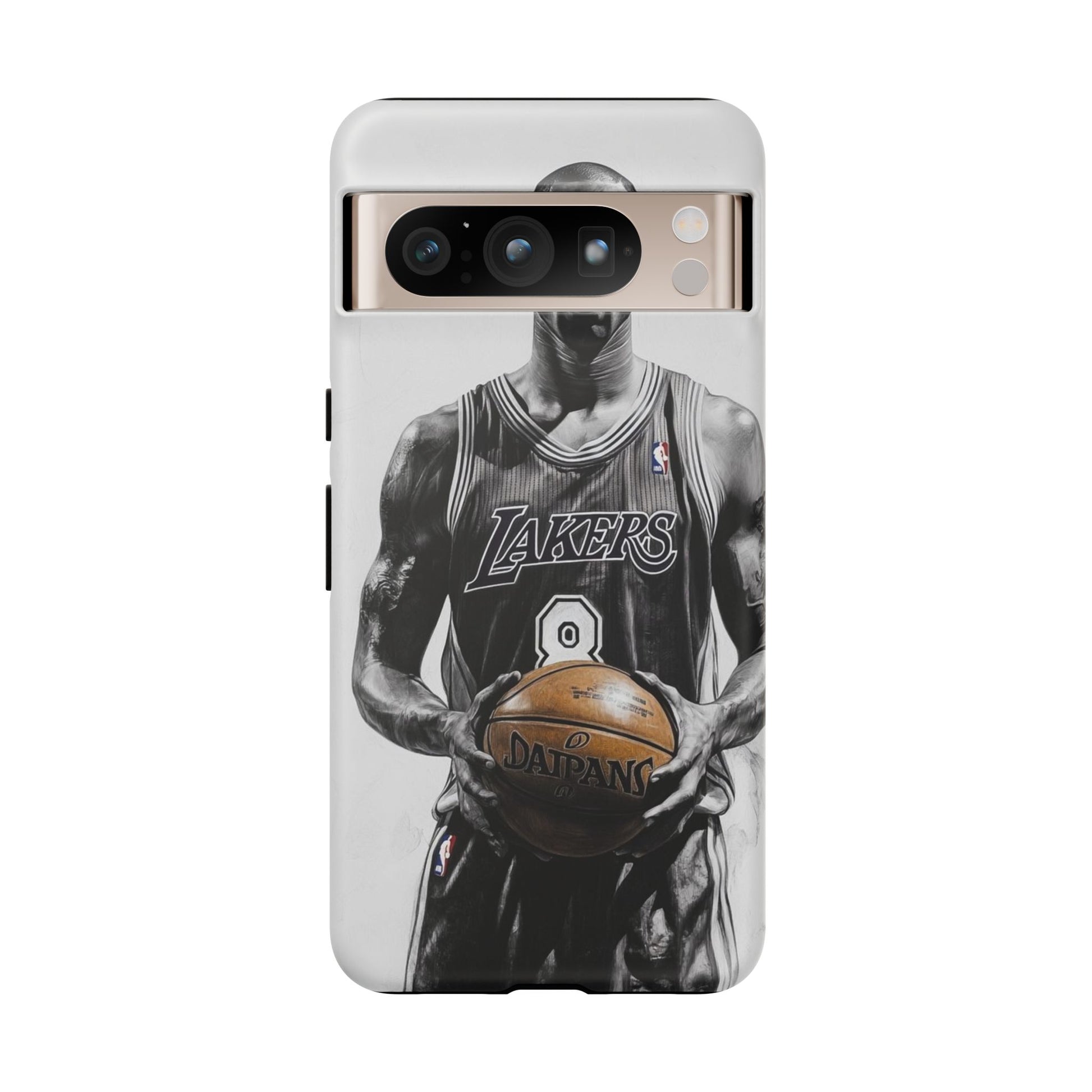 Kobe Basketball Art Tough Cases for iPhones, Samsung, and Pixel