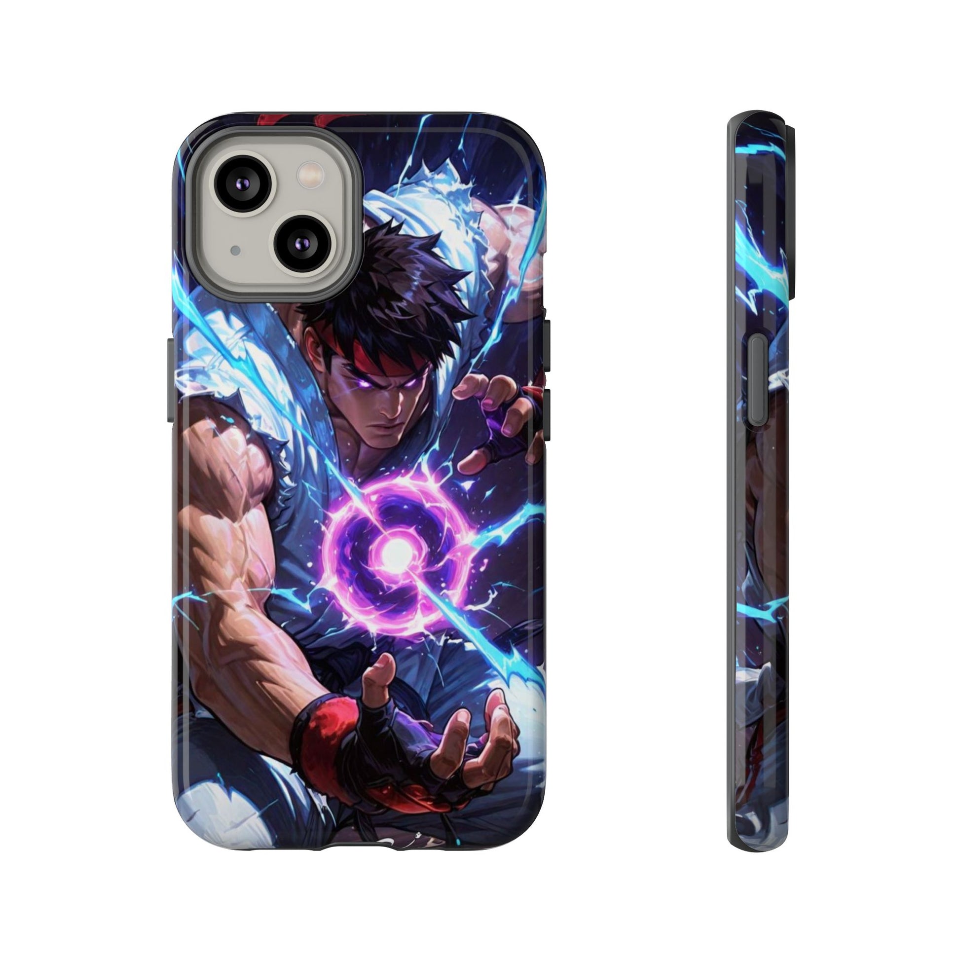 Street Fighter Ryu Gamer Art Tough Cases for iPhones, Samsung, and Pixel