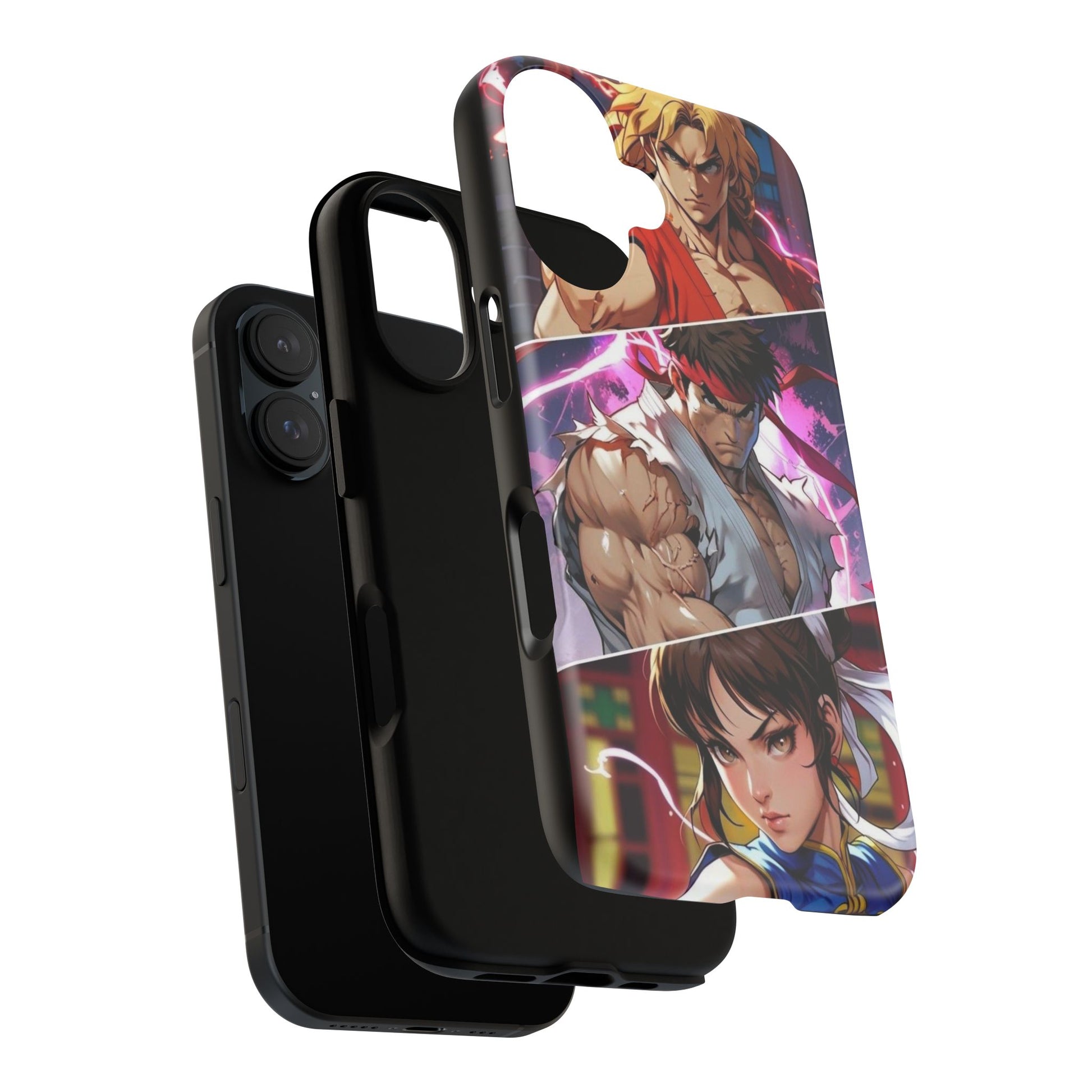 Street Fighter Gamer Theme Tough Cases for iPhones, Samsung, and Pixel