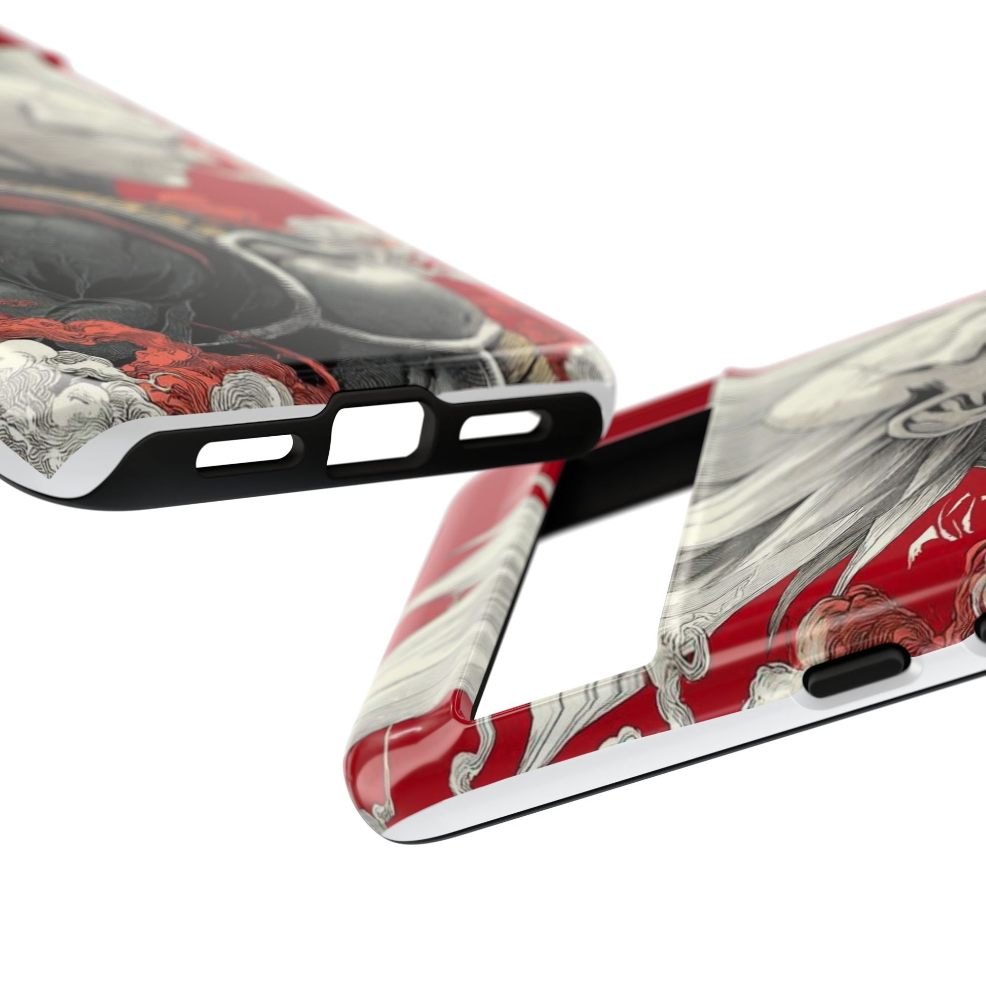 Dragon Ball Z Vegeta Anime Tough Cases for iPhones, Samsung, and Pixel