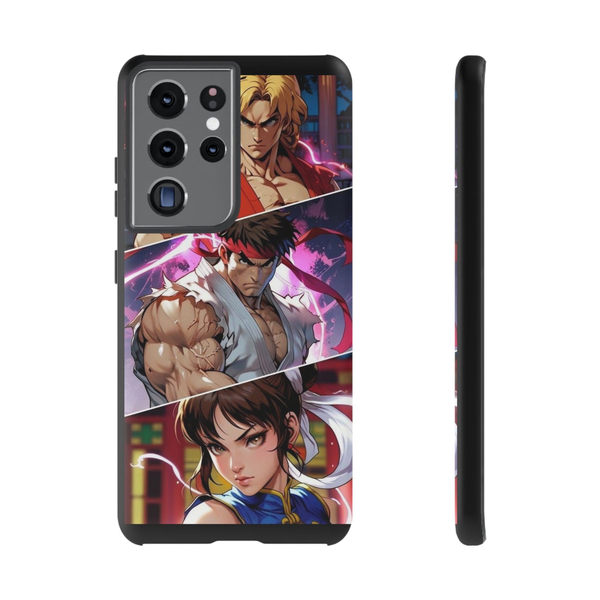 Street Fighter Gamer Theme Tough Cases for iPhones, Samsung, and Pixel