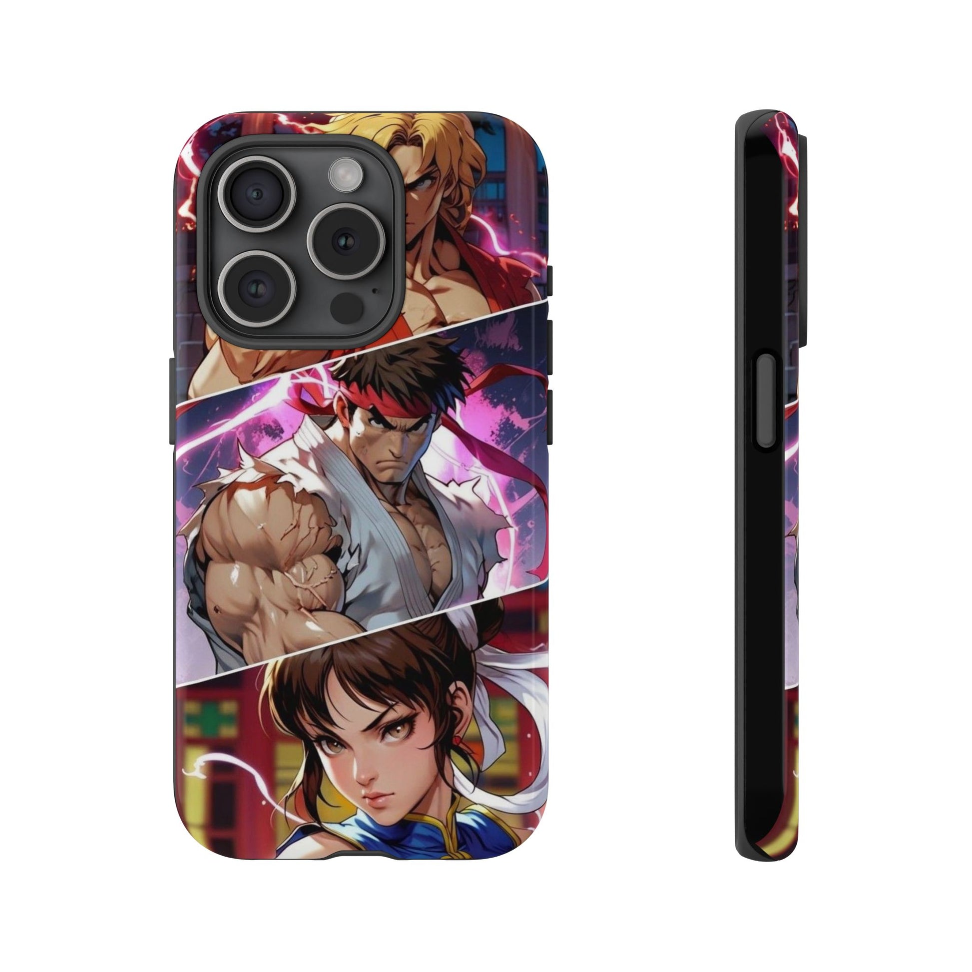 Street Fighter Gamer Theme Tough Cases for iPhones, Samsung, and Pixel