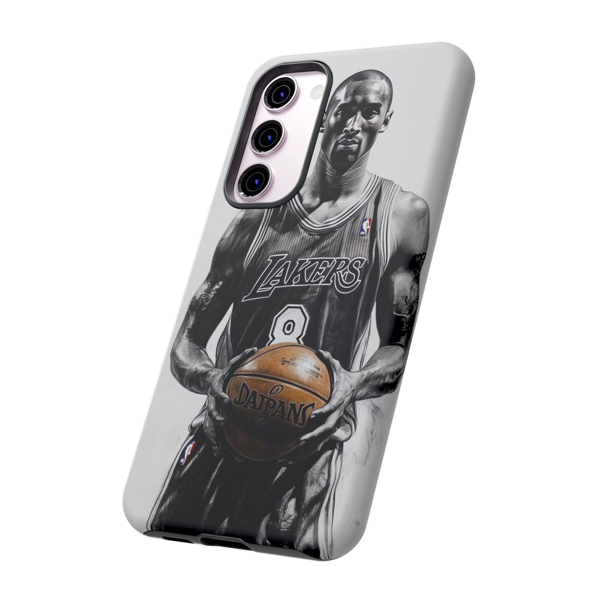 Kobe Basketball Art Tough Cases for iPhones, Samsung, and Pixel