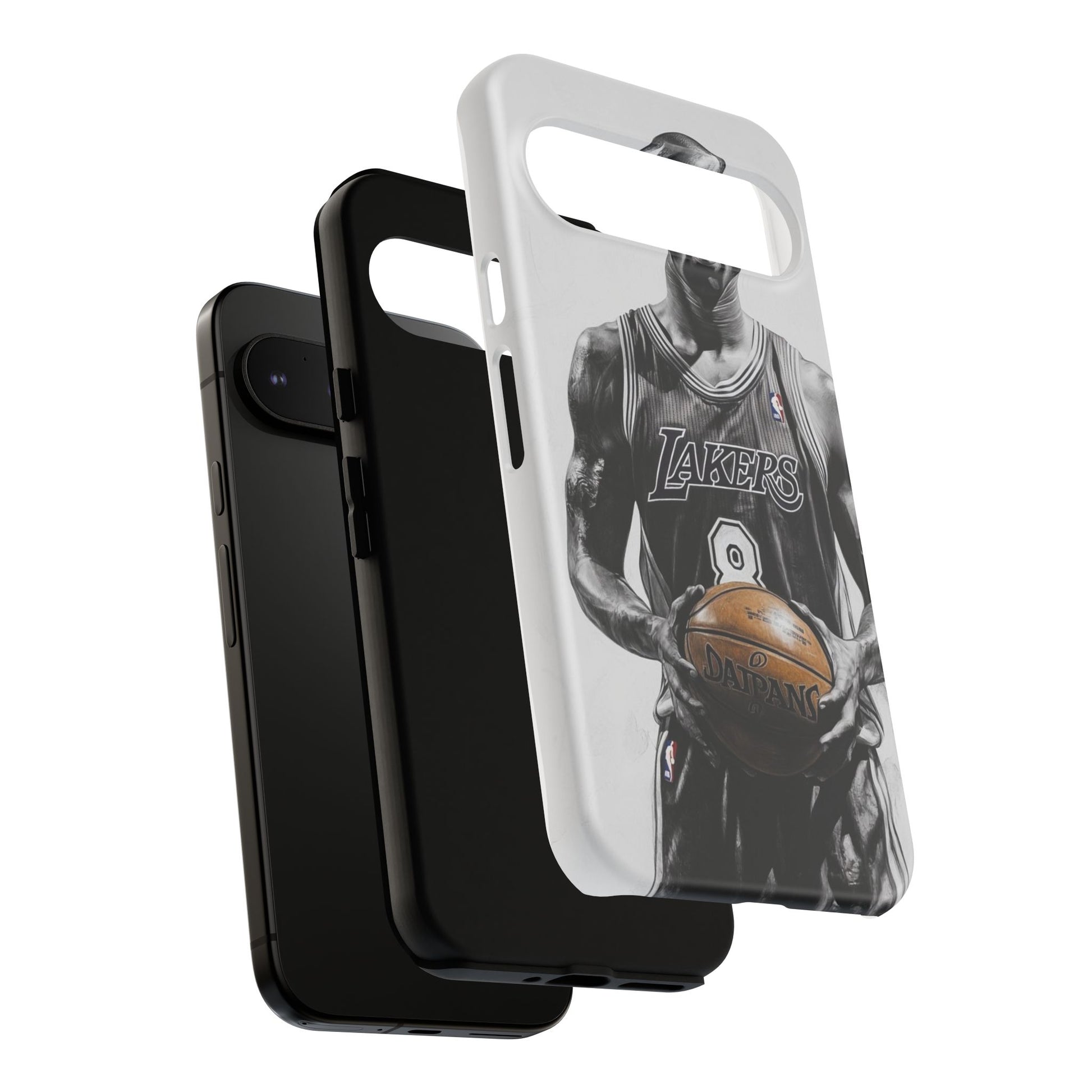 Kobe Basketball Art Tough Cases for iPhones, Samsung, and Pixel