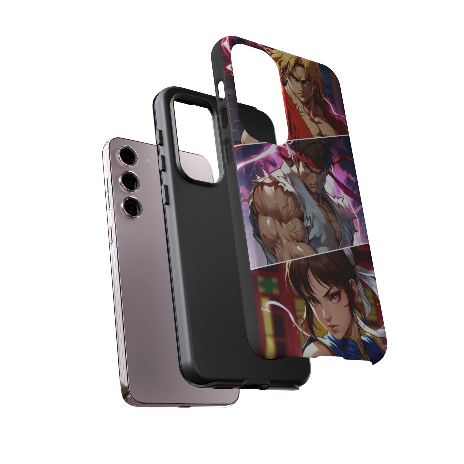 Street Fighter Gamer Theme Tough Cases for iPhones, Samsung, and Pixel