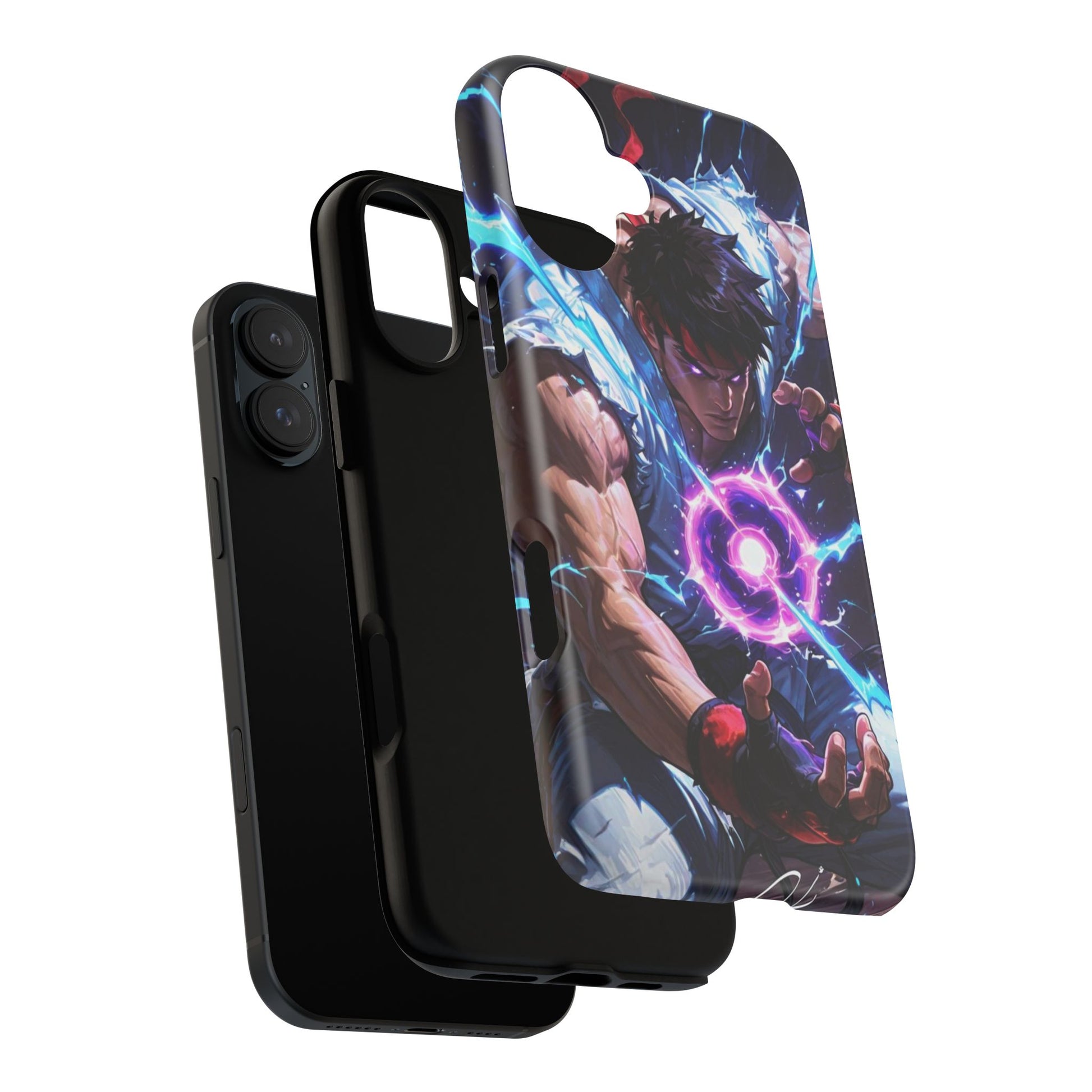 Street Fighter Ryu Gamer Art Tough Cases for iPhones, Samsung, and Pixel