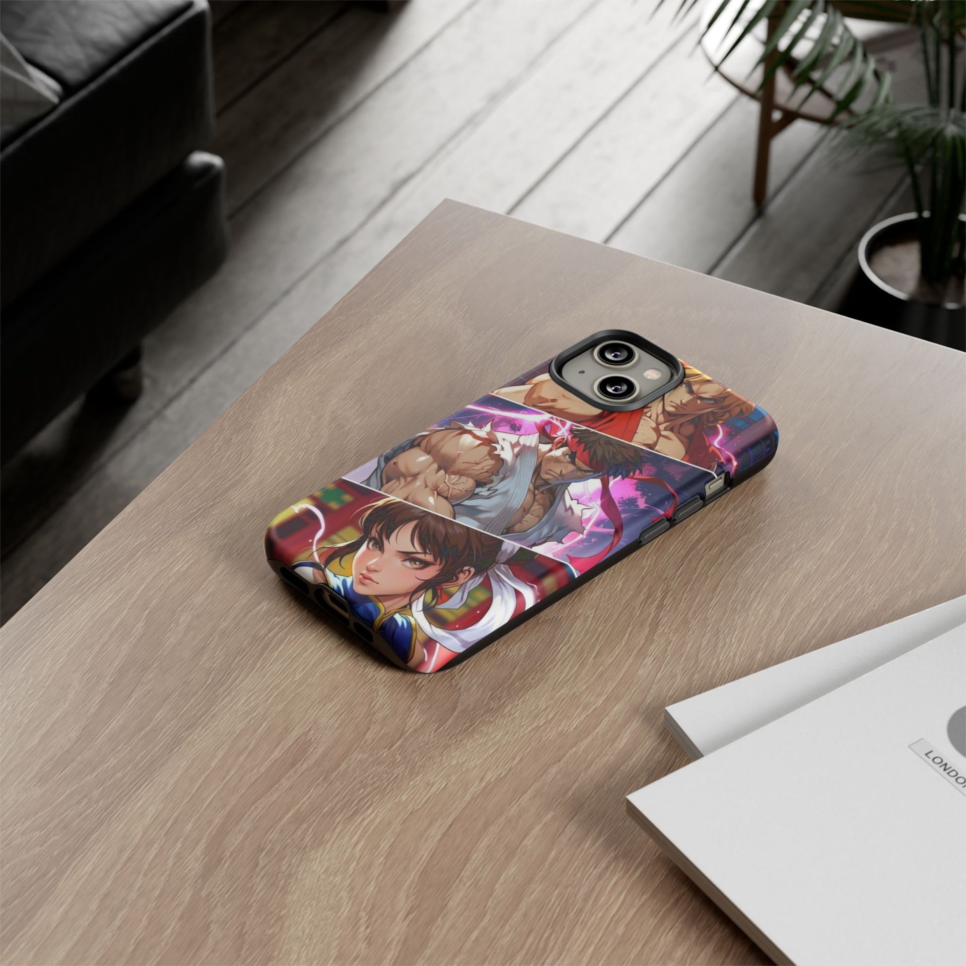 Street Fighter Gamer Theme Tough Cases for iPhones, Samsung, and Pixel