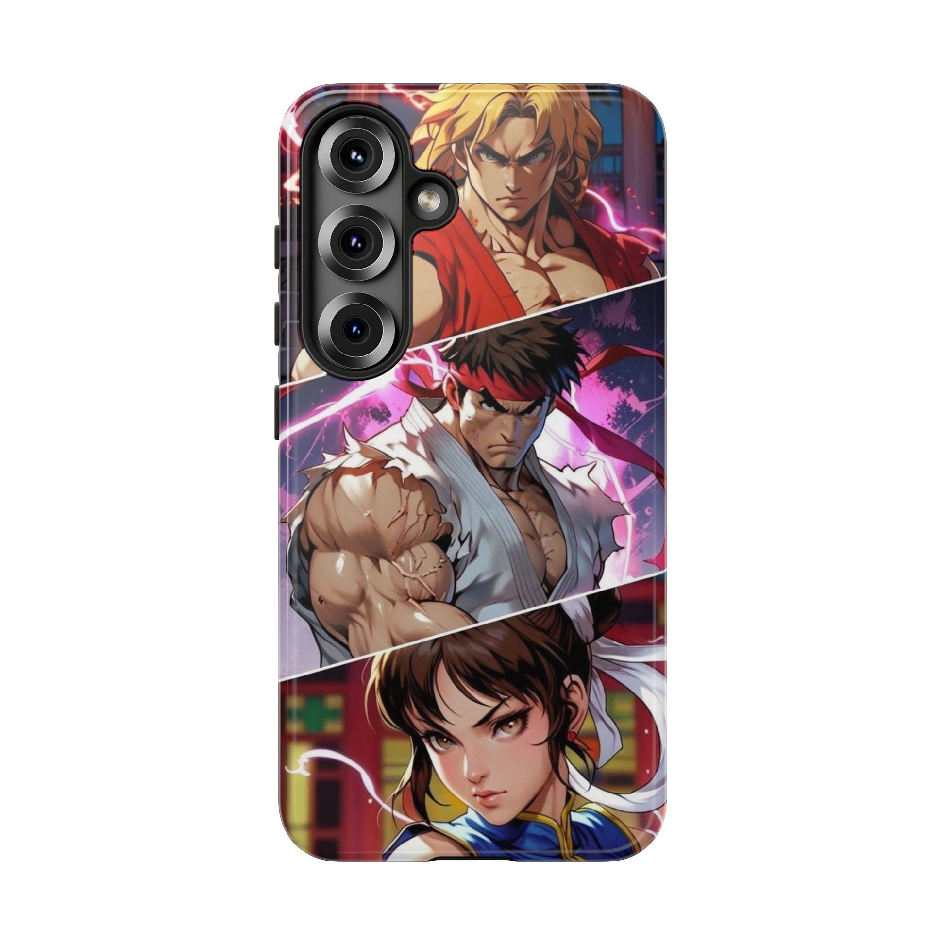 Street Fighter Gamer Theme Tough Cases for iPhones, Samsung, and Pixel