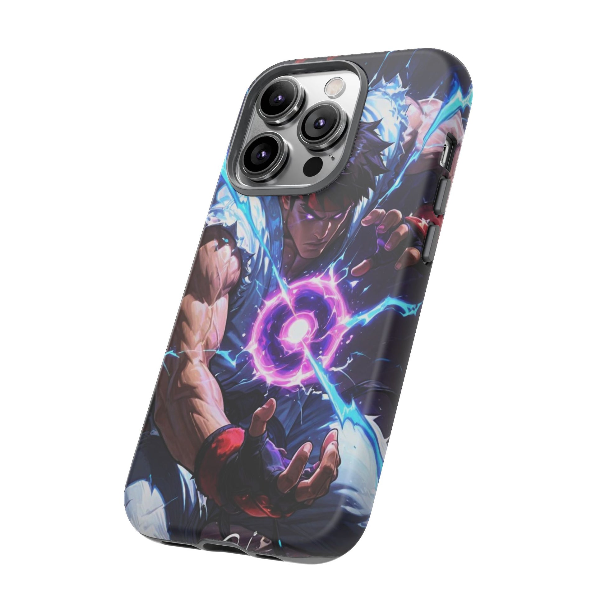 Street Fighter Ryu Gamer Art Tough Cases for iPhones, Samsung, and Pixel