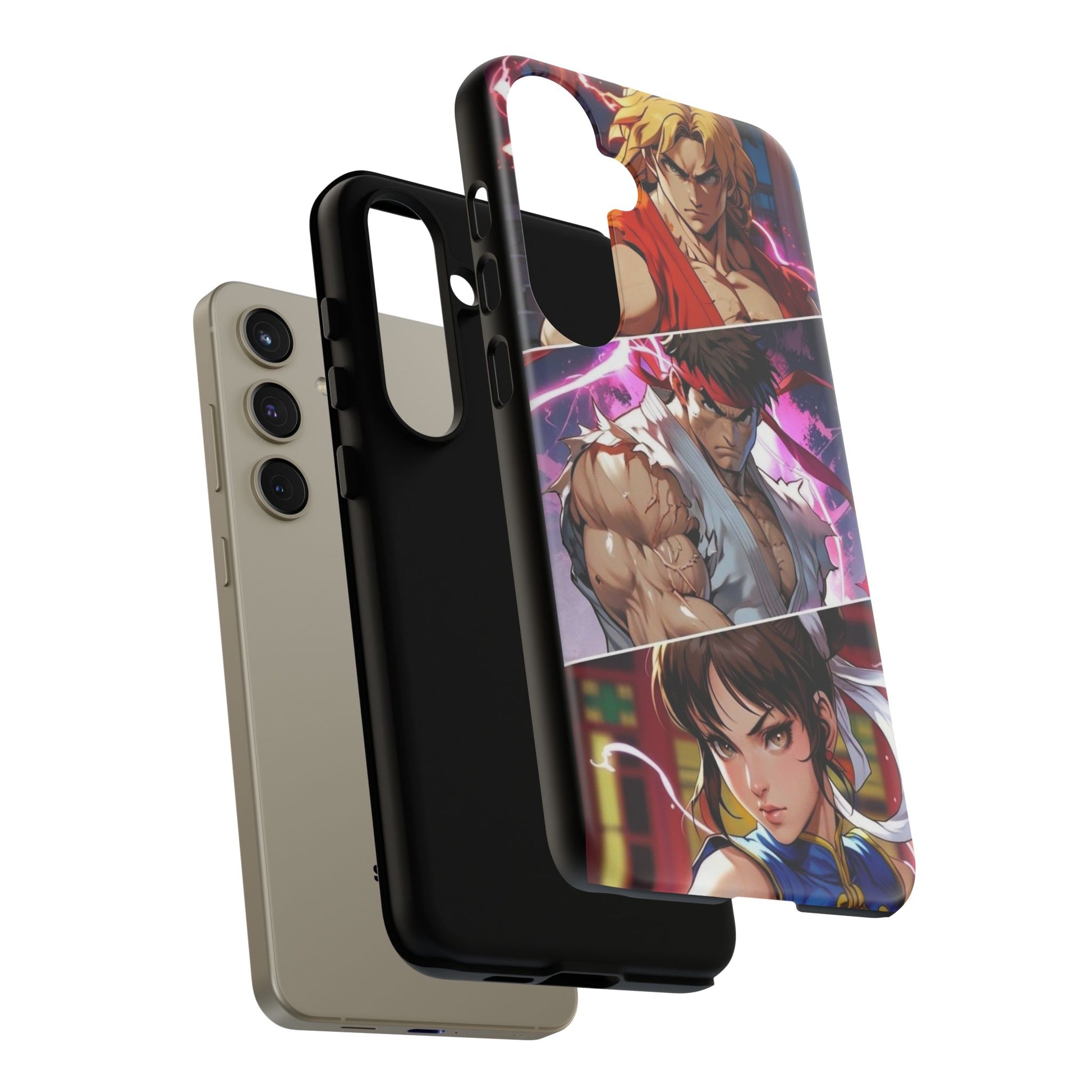 Street Fighter Gamer Theme Tough Cases for iPhones, Samsung, and Pixel