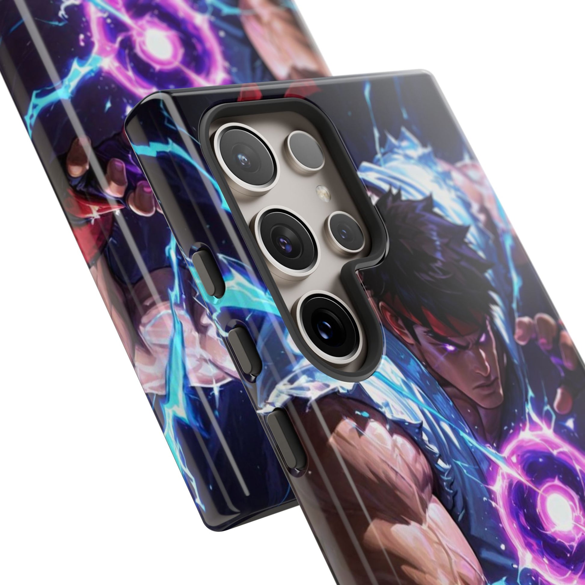 Street Fighter Ryu Gamer Art Tough Cases for iPhones, Samsung, and Pixel