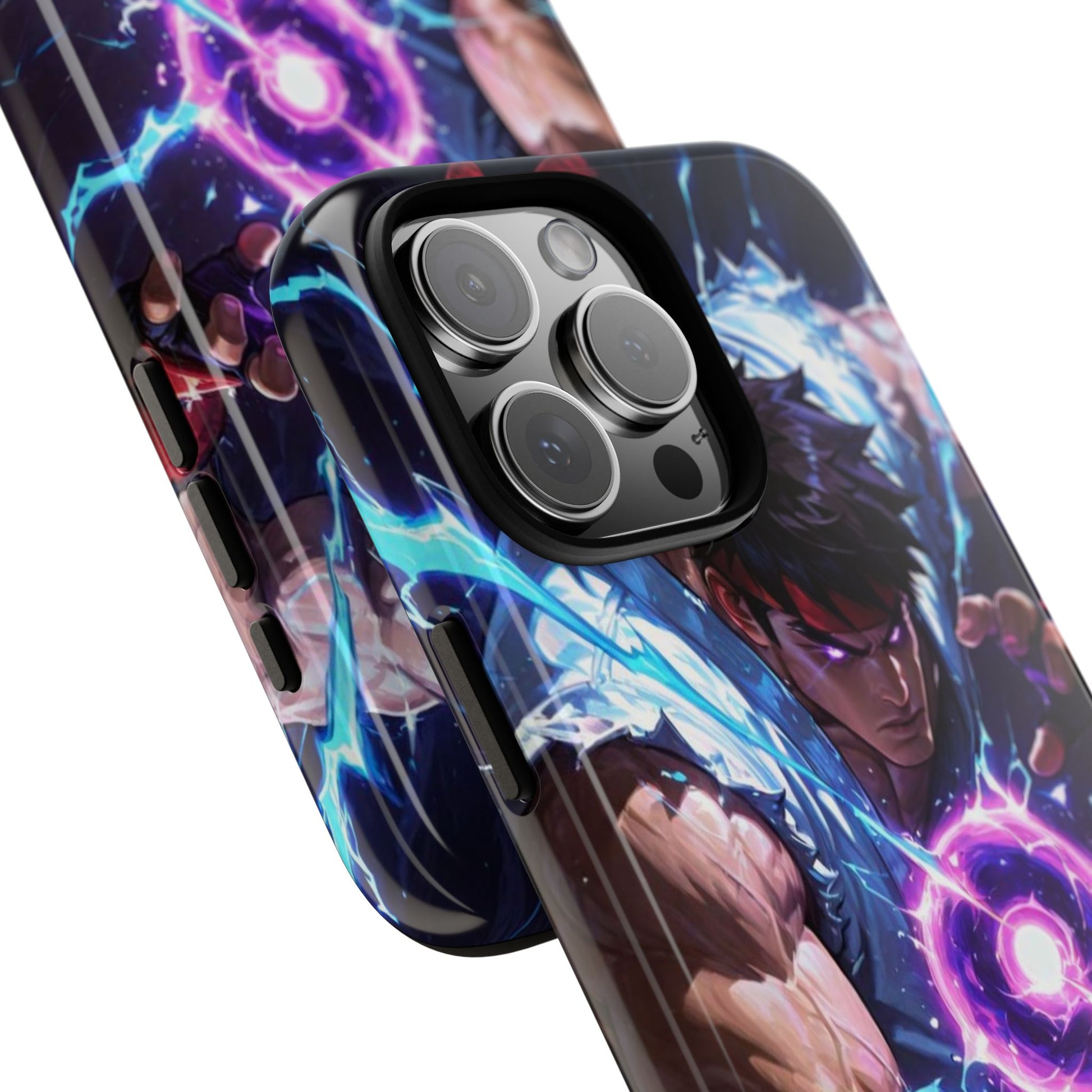Street Fighter Ryu Gamer Art Tough Cases for iPhones, Samsung, and Pixel