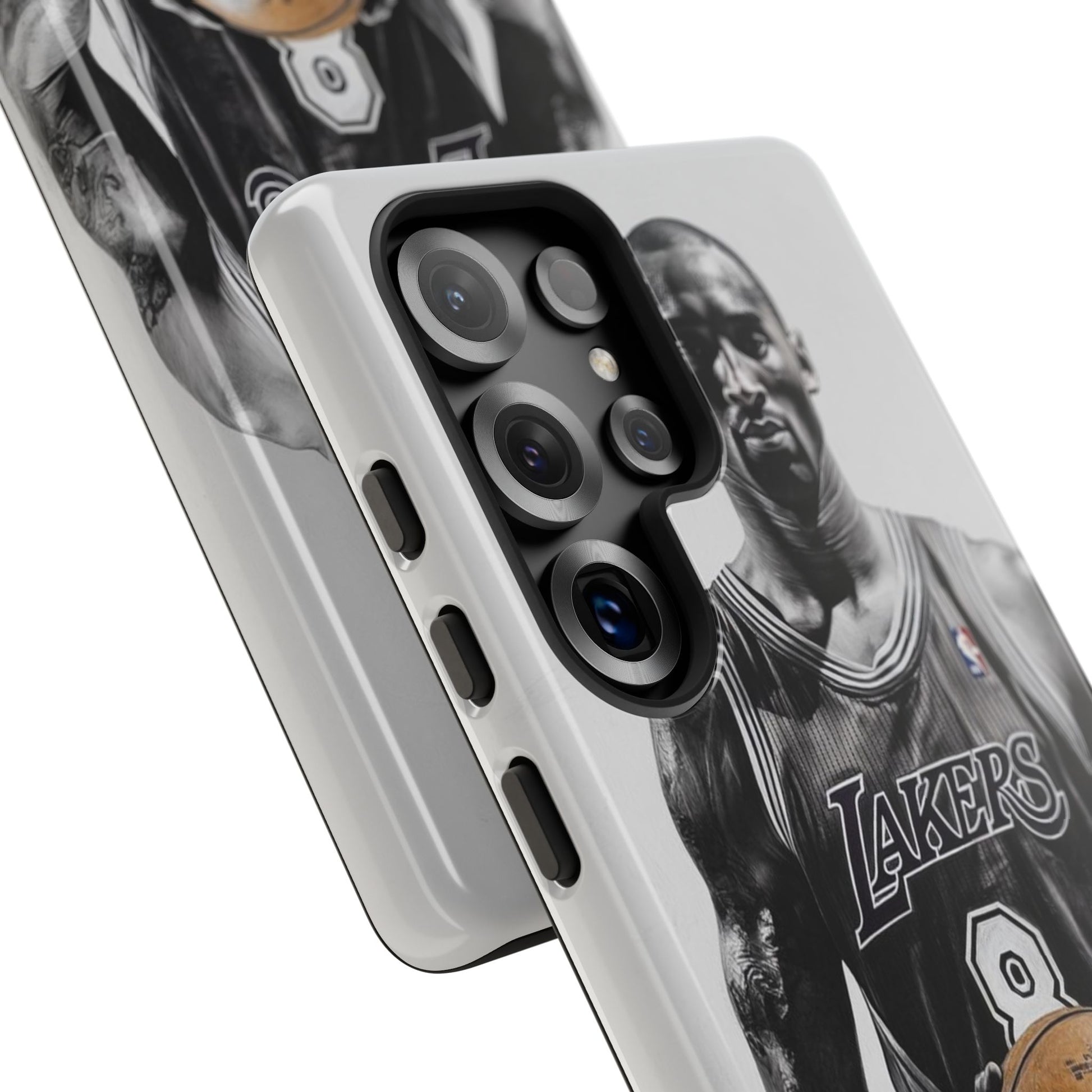 Kobe Basketball Art Tough Cases for iPhones, Samsung, and Pixel