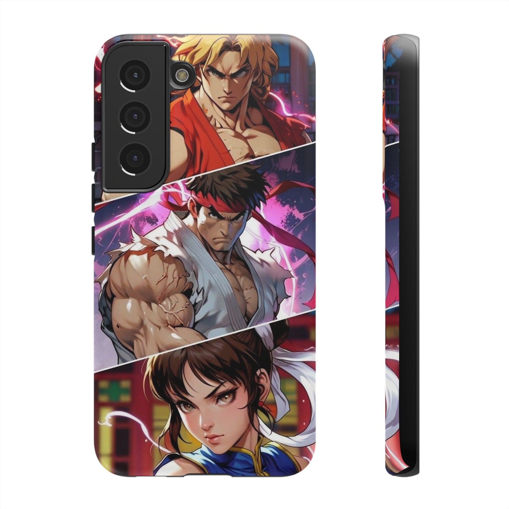 Street Fighter Gamer Theme Tough Cases for iPhones, Samsung, and Pixel