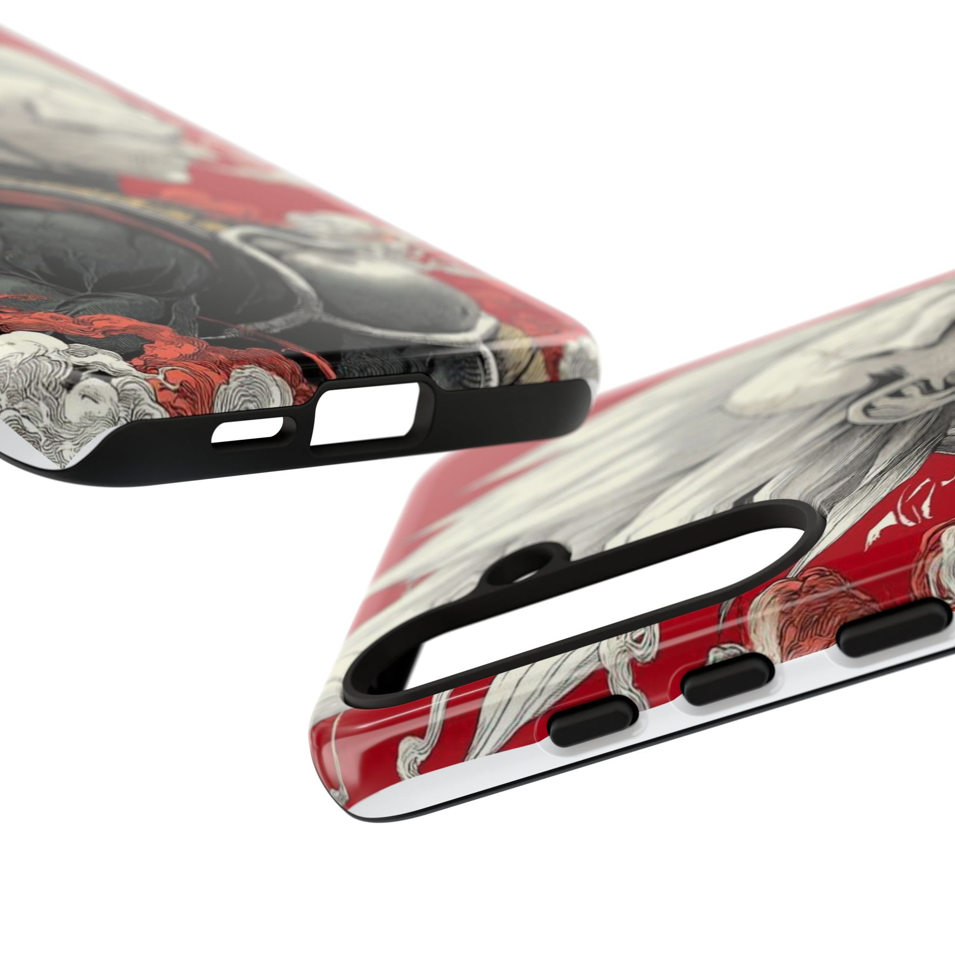 Dragon Ball Z Vegeta Anime Tough Cases for iPhones, Samsung, and Pixel