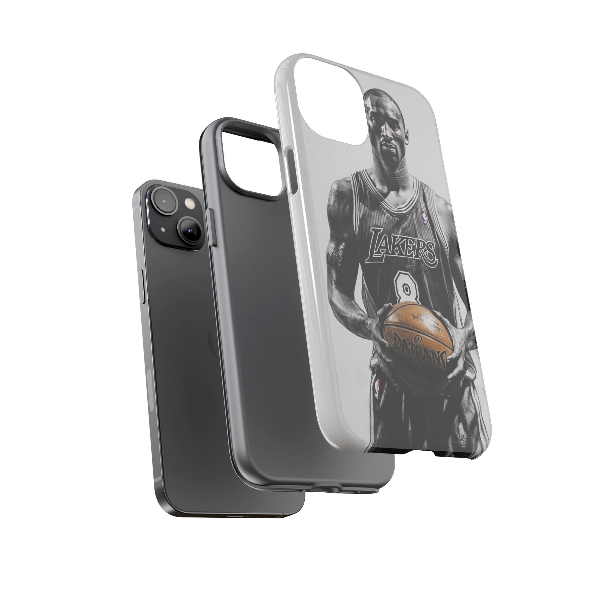 Kobe Basketball Art Tough Cases for iPhones, Samsung, and Pixel