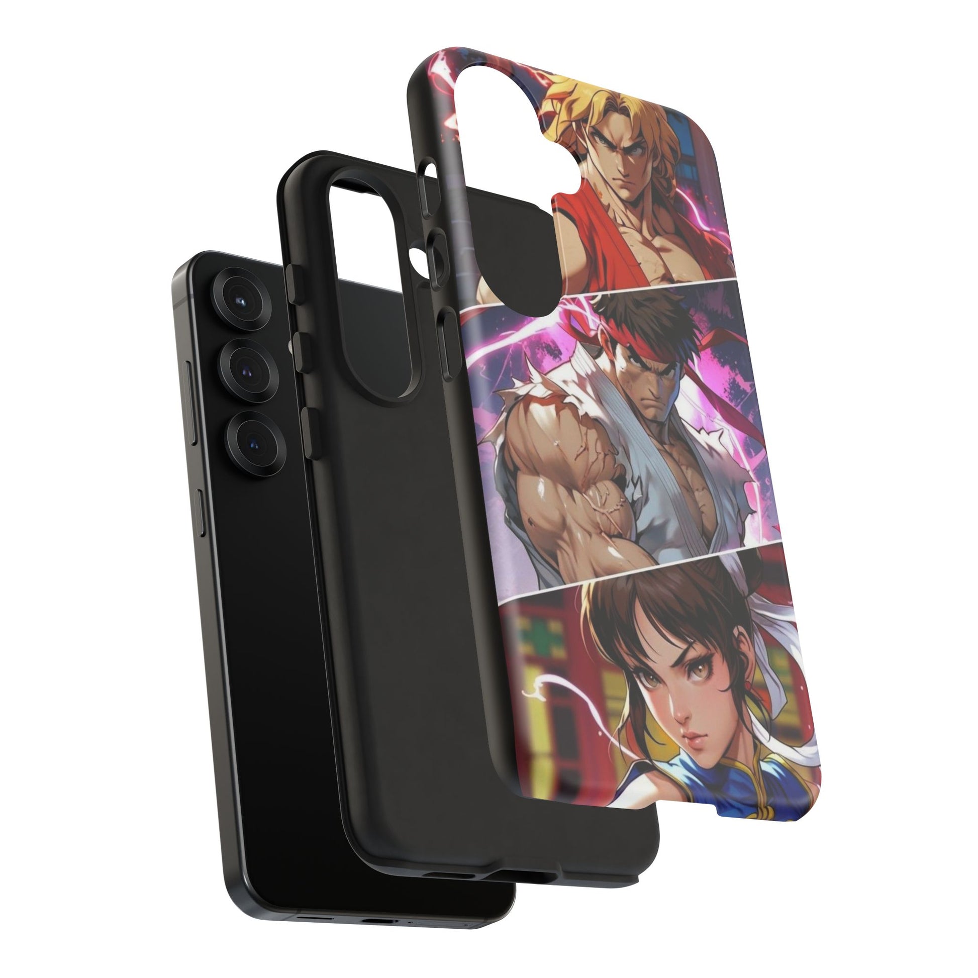 Street Fighter Gamer Theme Tough Cases for iPhones, Samsung, and Pixel