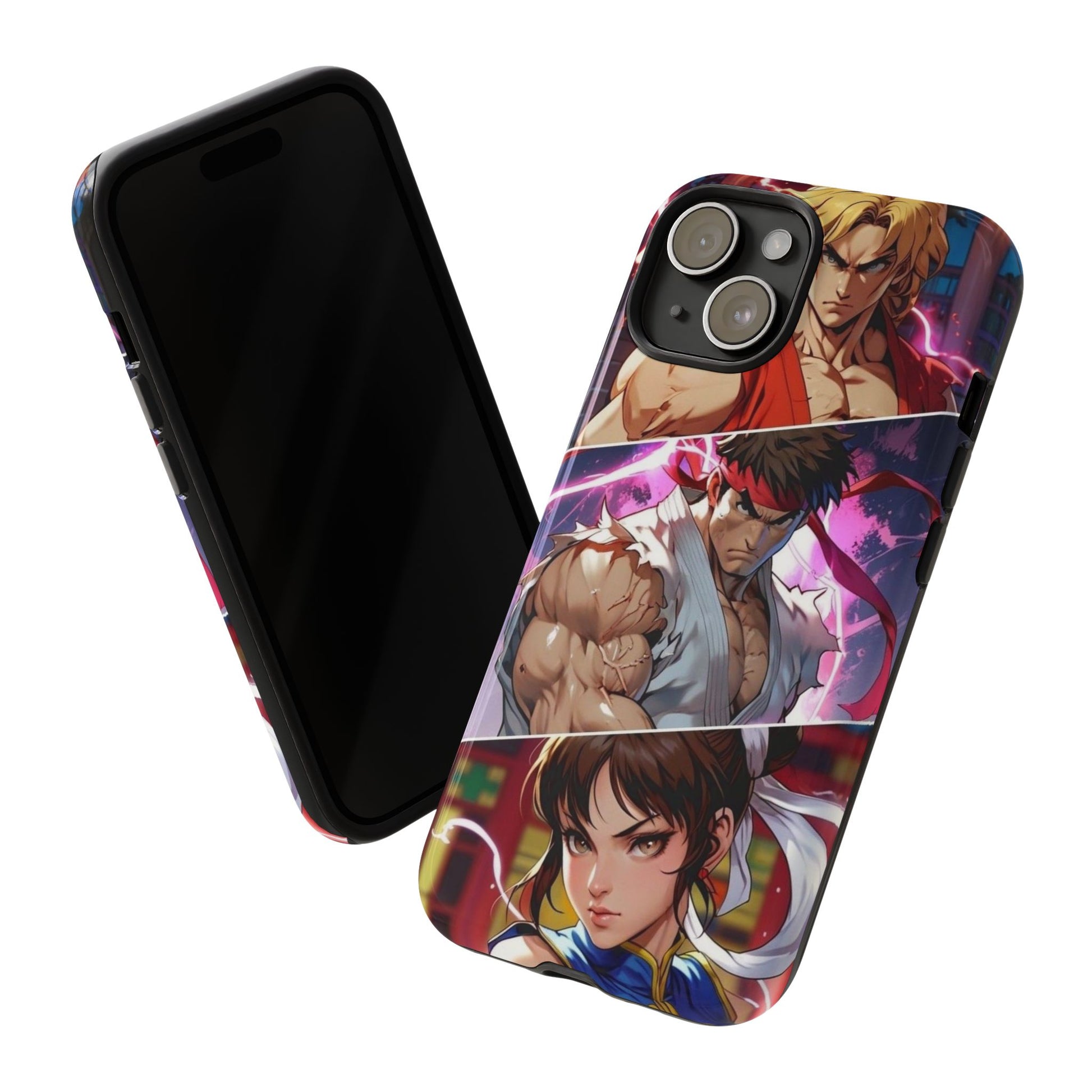 Street Fighter Gamer Theme Tough Cases for iPhones, Samsung, and Pixel