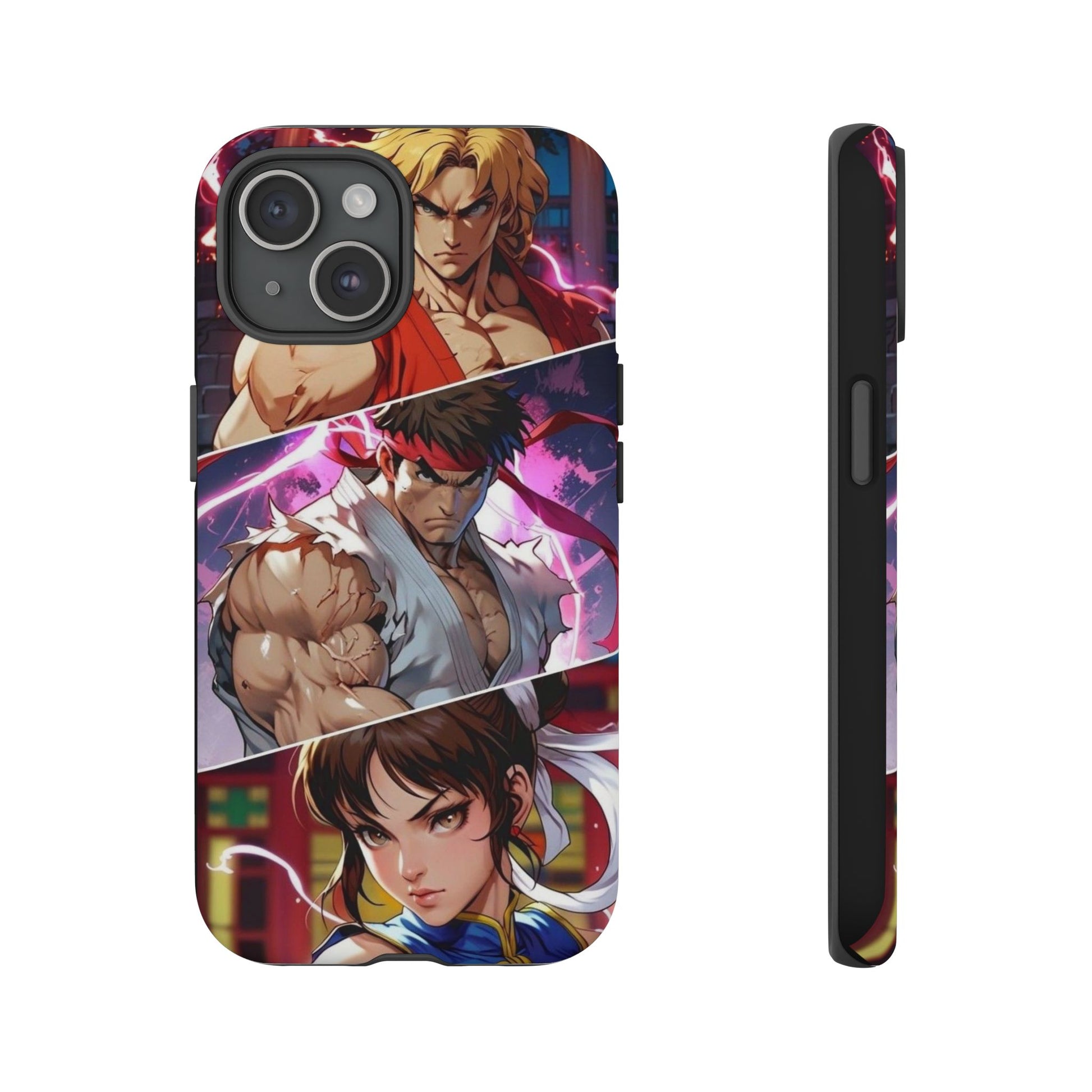 Street Fighter Gamer Theme Tough Cases for iPhones, Samsung, and Pixel