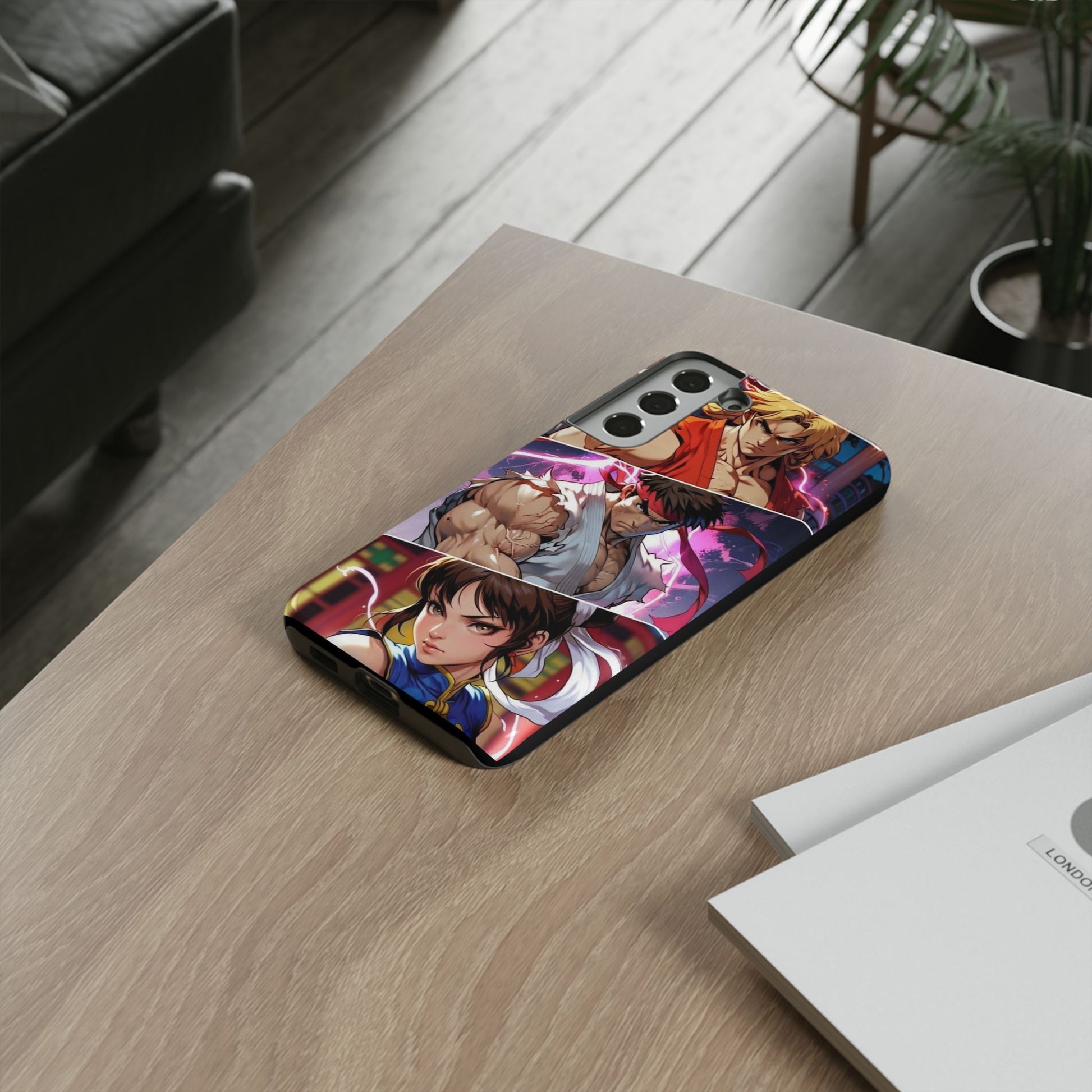 Street Fighter Gamer Theme Tough Cases for iPhones, Samsung, and Pixel