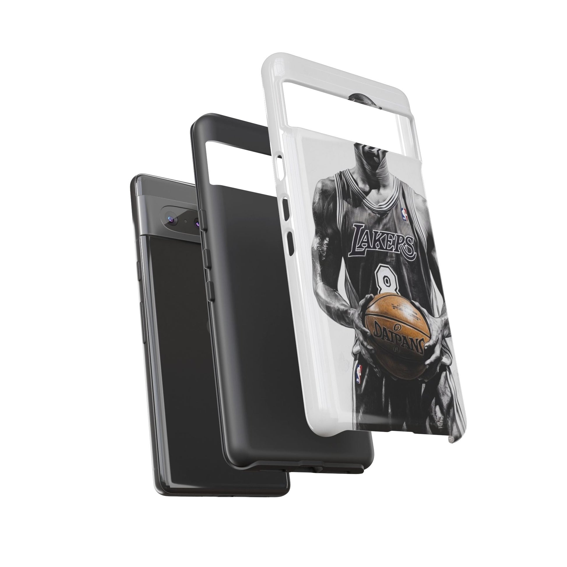 Kobe Basketball Art Tough Cases for iPhones, Samsung, and Pixel