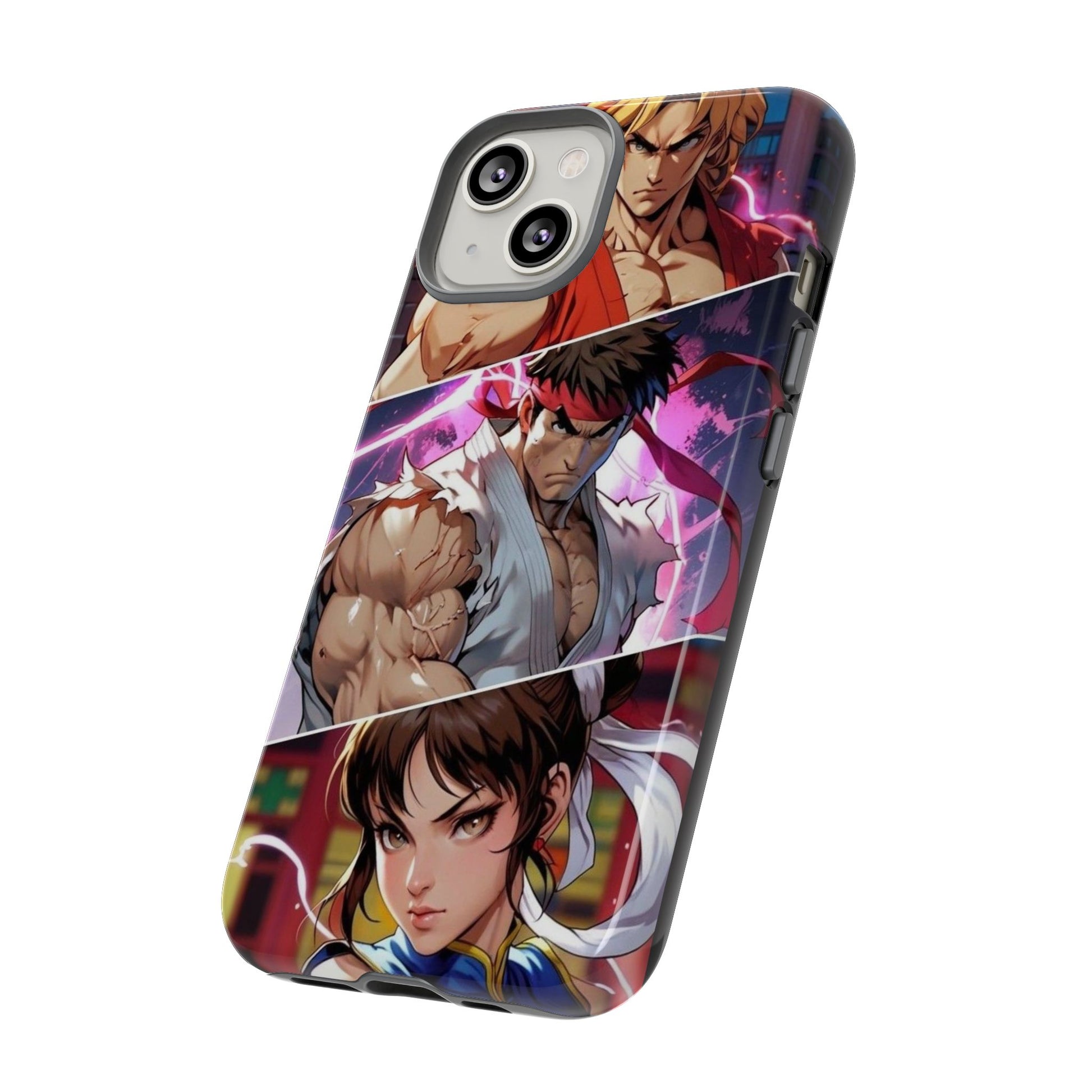 Street Fighter Gamer Theme Tough Cases for iPhones, Samsung, and Pixel