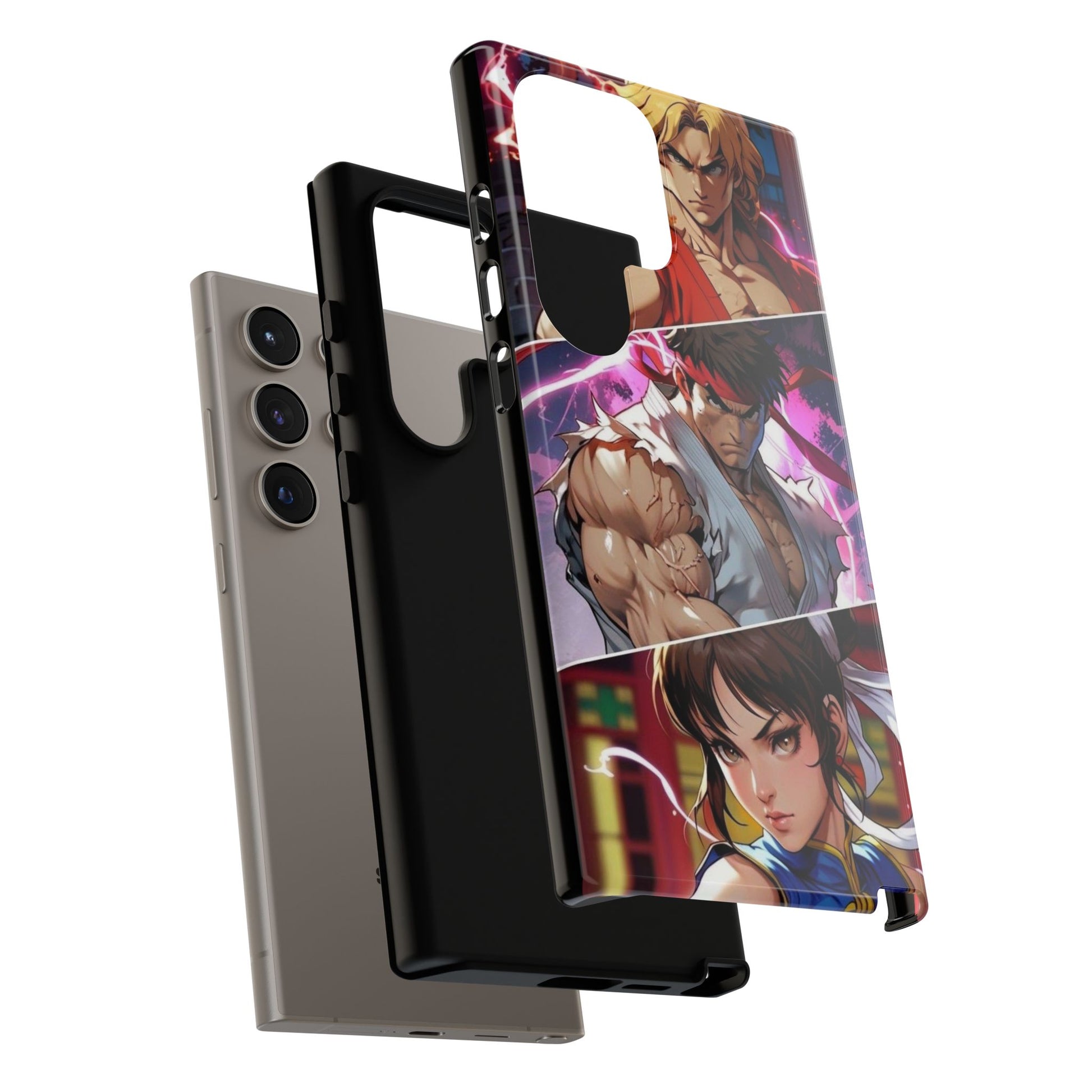 Street Fighter Gamer Theme Tough Cases for iPhones, Samsung, and Pixel