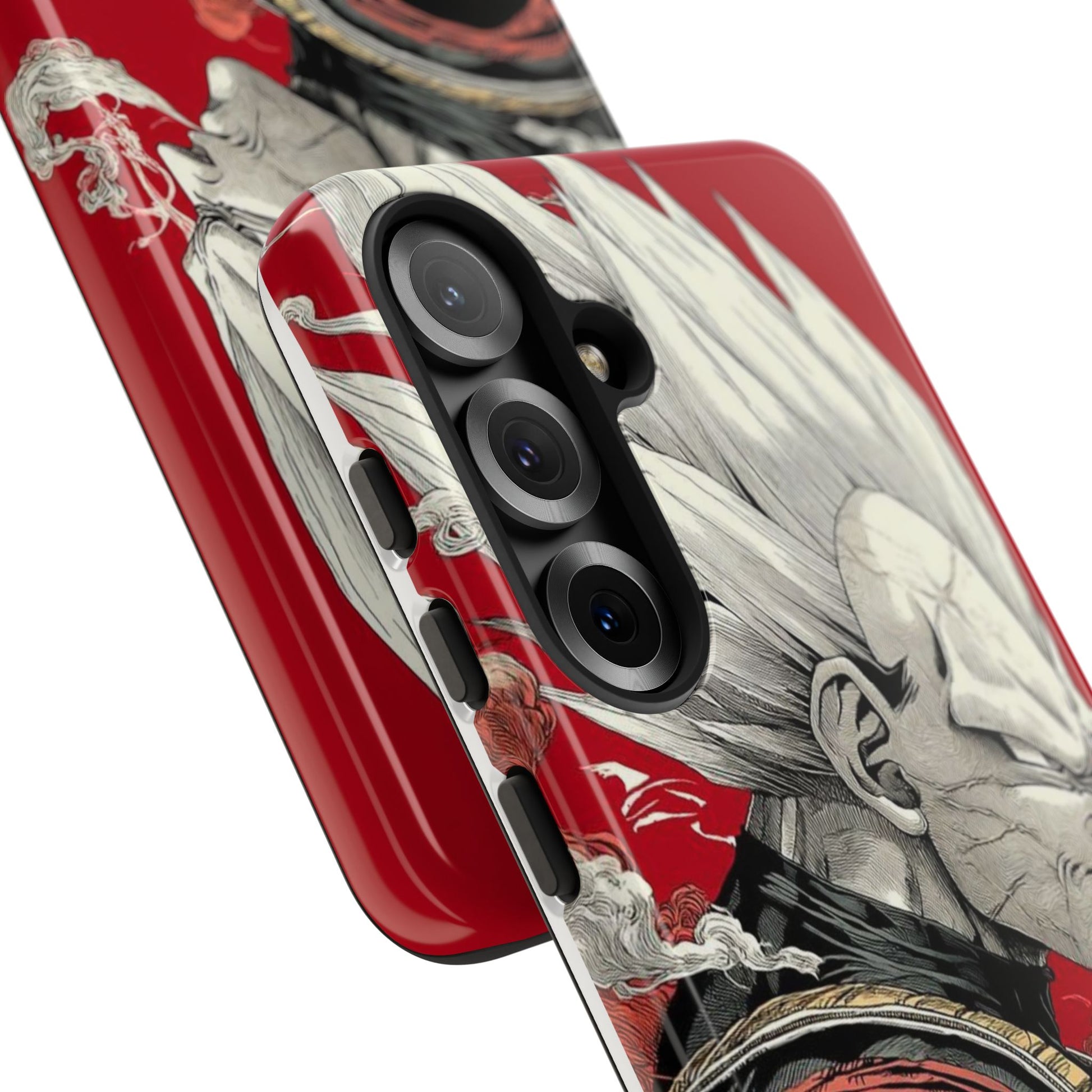 Dragon Ball Z Vegeta Anime Tough Cases for iPhones, Samsung, and Pixel