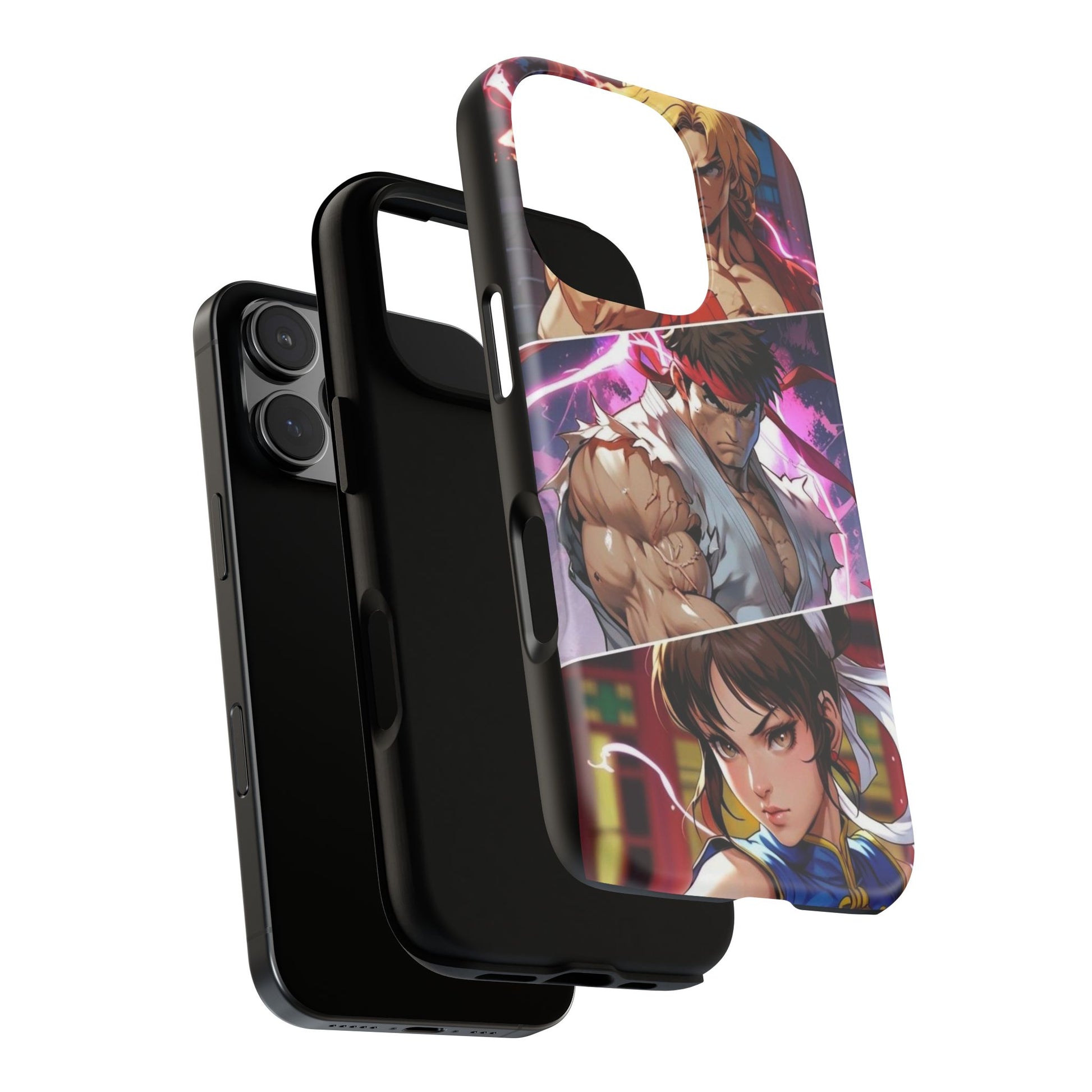 Street Fighter Gamer Theme Tough Cases for iPhones, Samsung, and Pixel