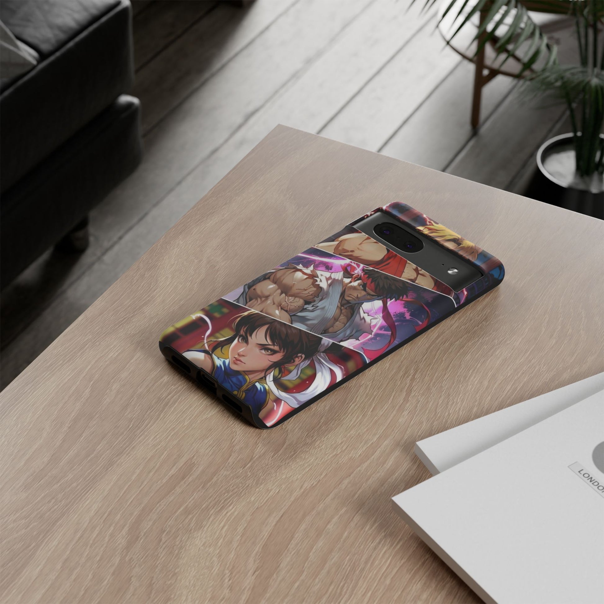 Street Fighter Gamer Theme Tough Cases for iPhones, Samsung, and Pixel