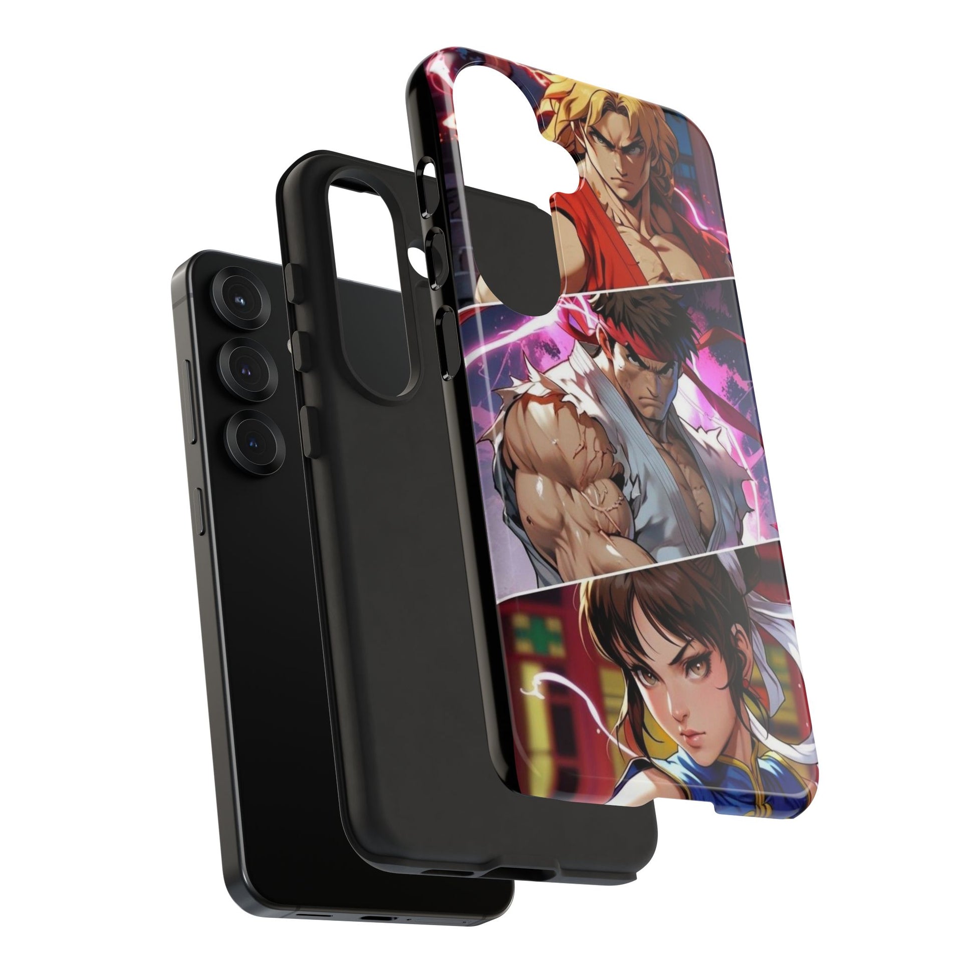 Street Fighter Gamer Theme Tough Cases for iPhones, Samsung, and Pixel