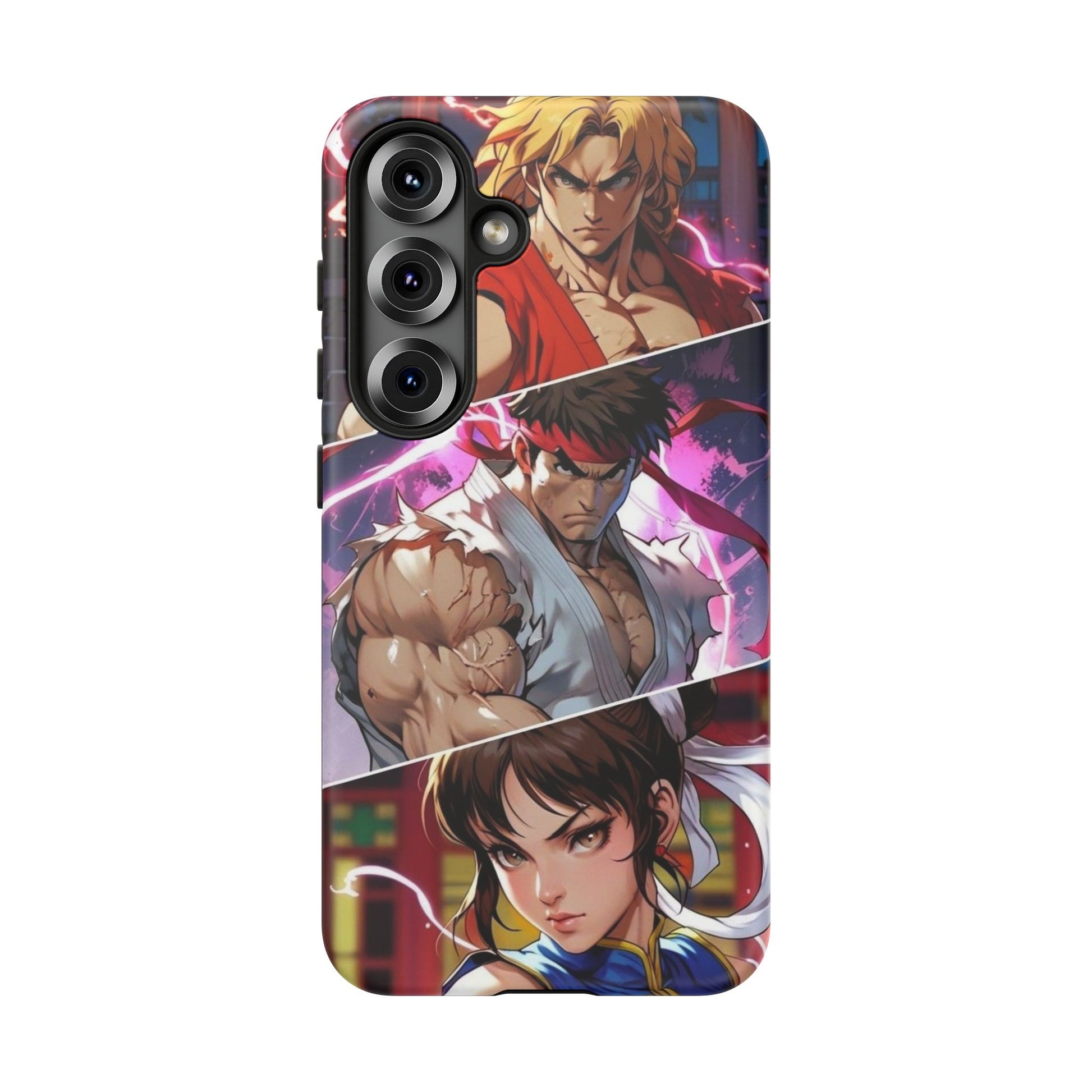 Street Fighter Gamer Theme Tough Cases for iPhones, Samsung, and Pixel