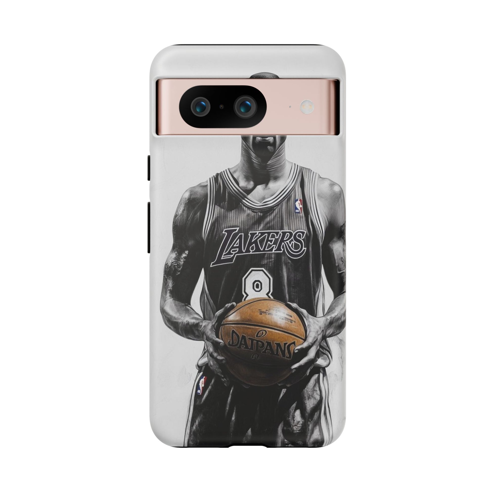 Kobe Basketball Art Tough Cases for iPhones, Samsung, and Pixel