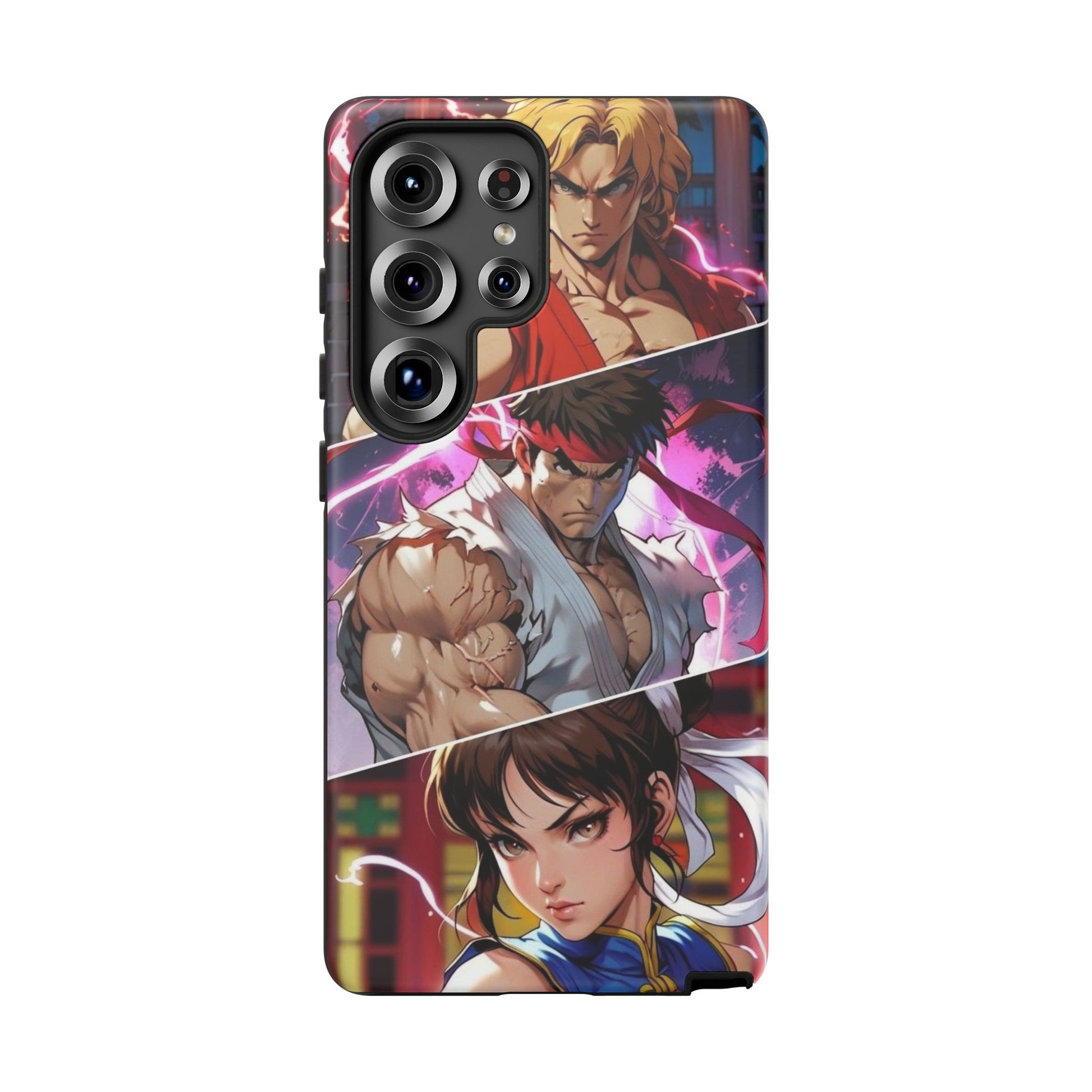 Street Fighter Gamer Theme Tough Cases for iPhones, Samsung, and Pixel