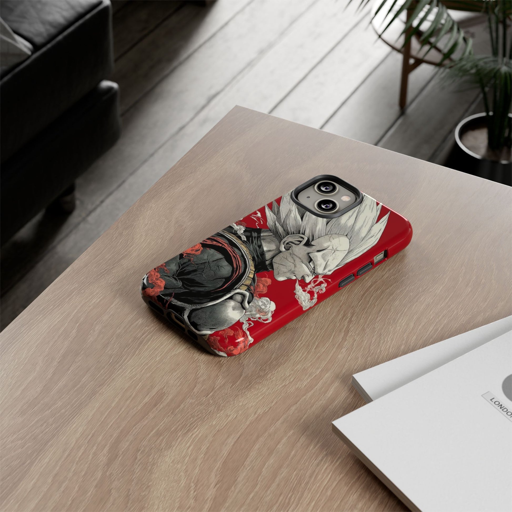 Dragon Ball Z Vegeta Anime Tough Cases for iPhones, Samsung, and Pixel