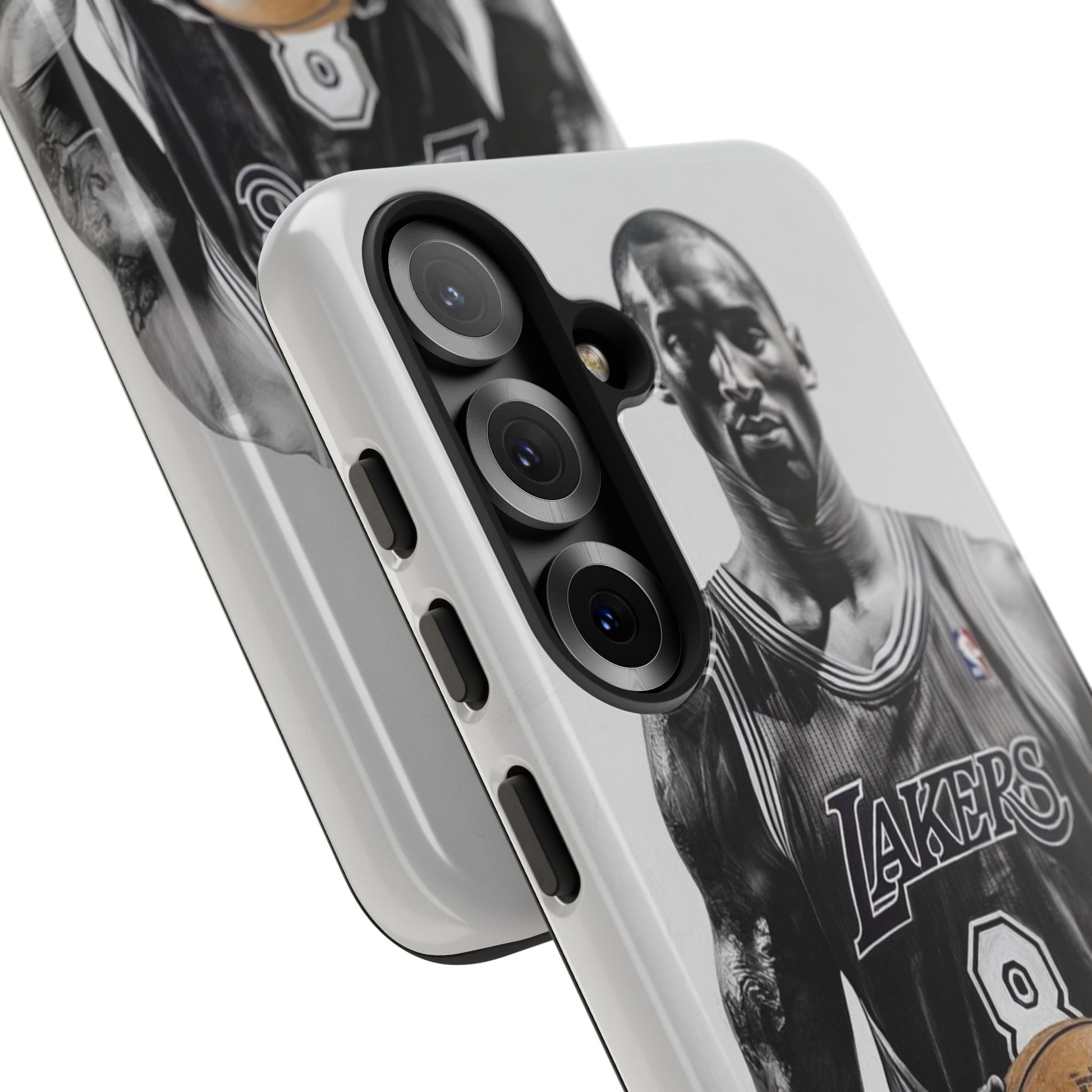Kobe Basketball Art Tough Cases for iPhones, Samsung, and Pixel