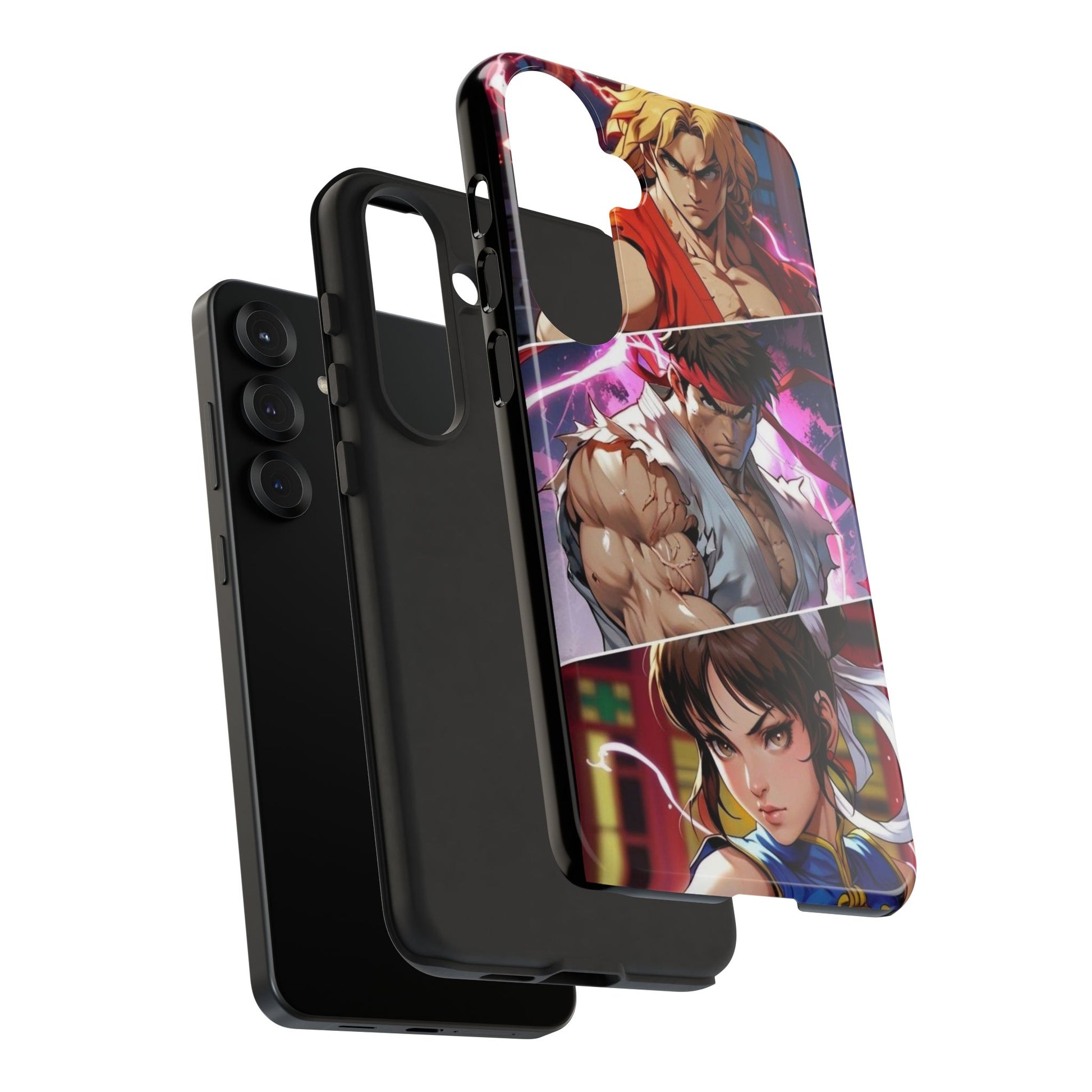 Street Fighter Gamer Theme Tough Cases for iPhones, Samsung, and Pixel