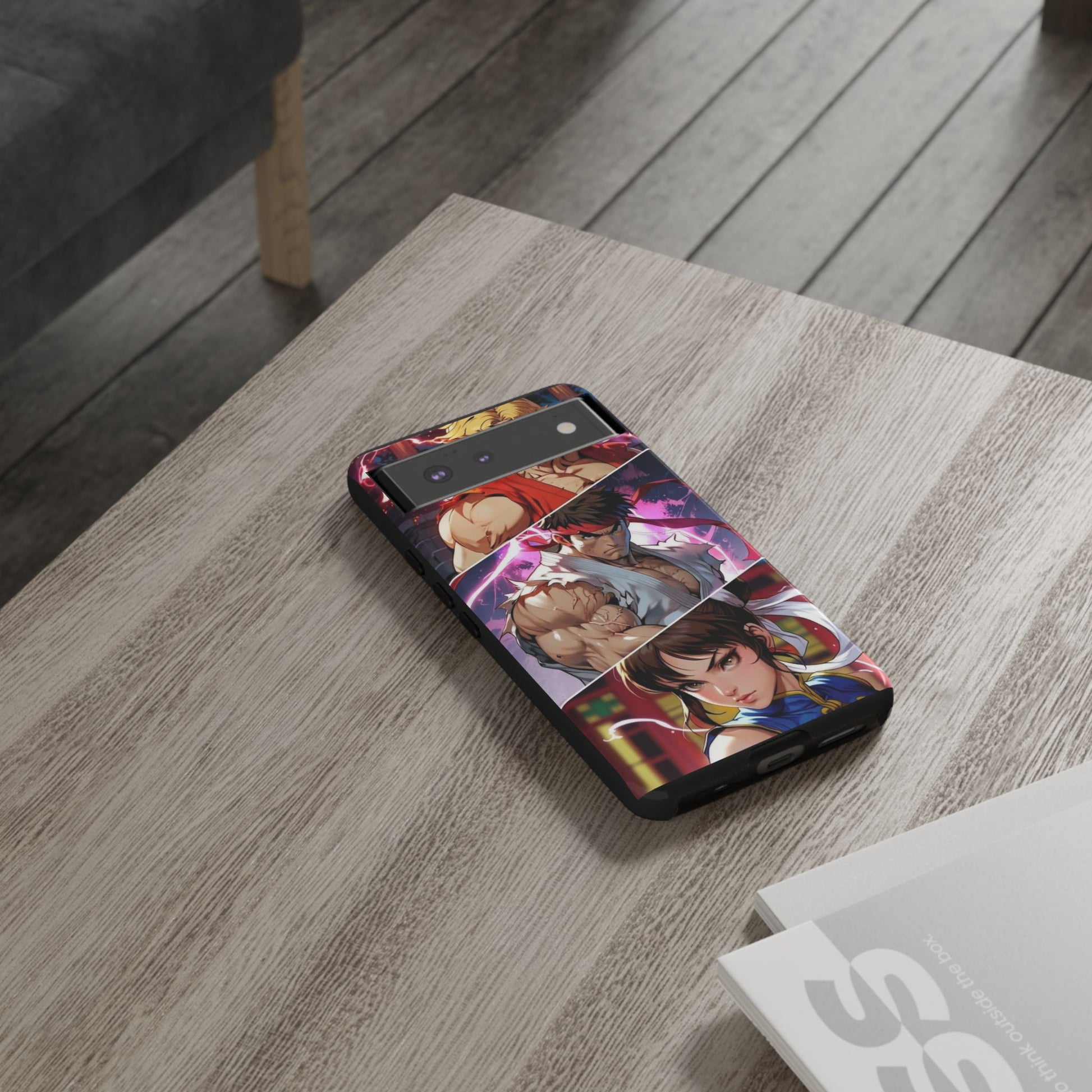 Street Fighter Gamer Theme Tough Cases for iPhones, Samsung, and Pixel