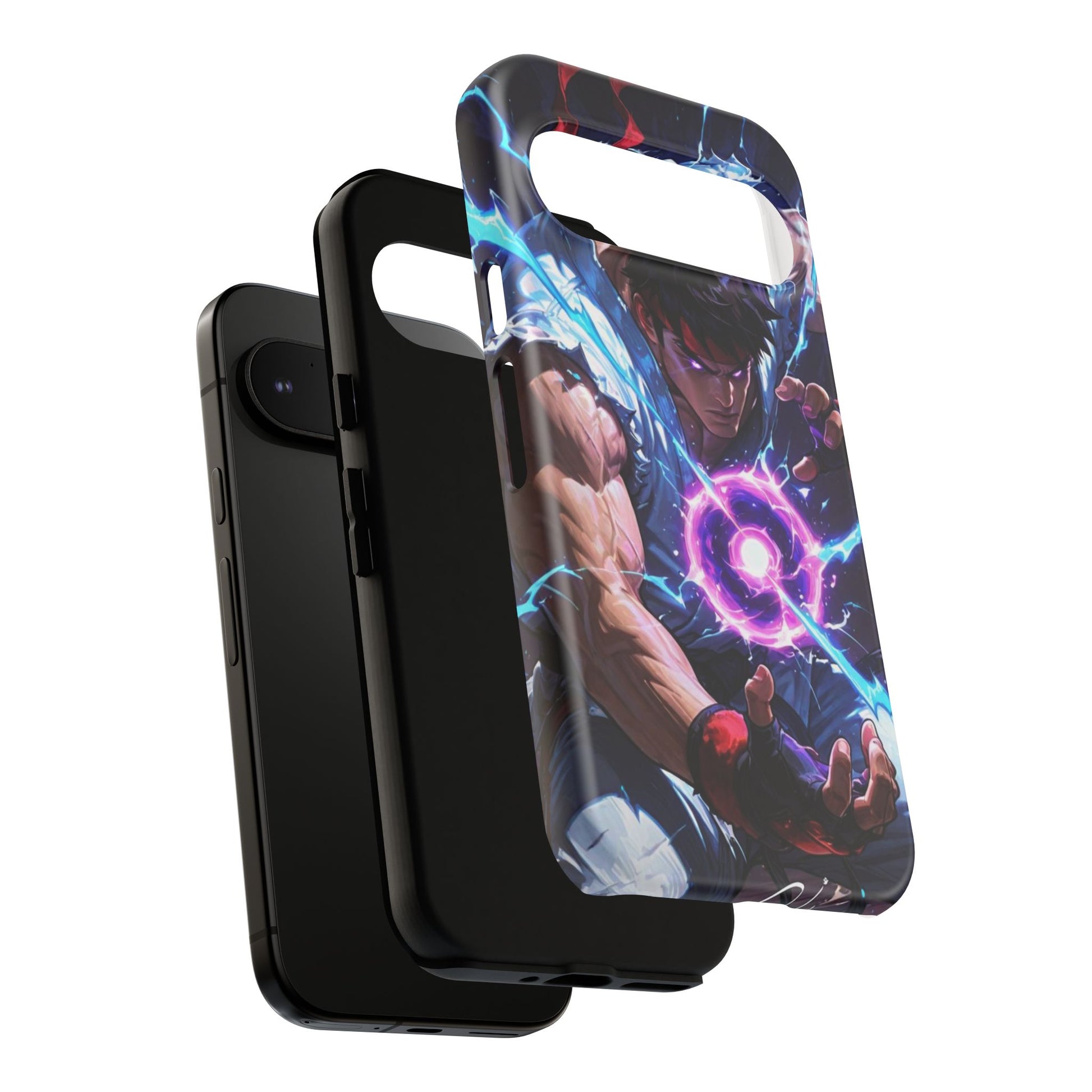 Street Fighter Ryu Gamer Art Tough Cases for iPhones, Samsung, and Pixel