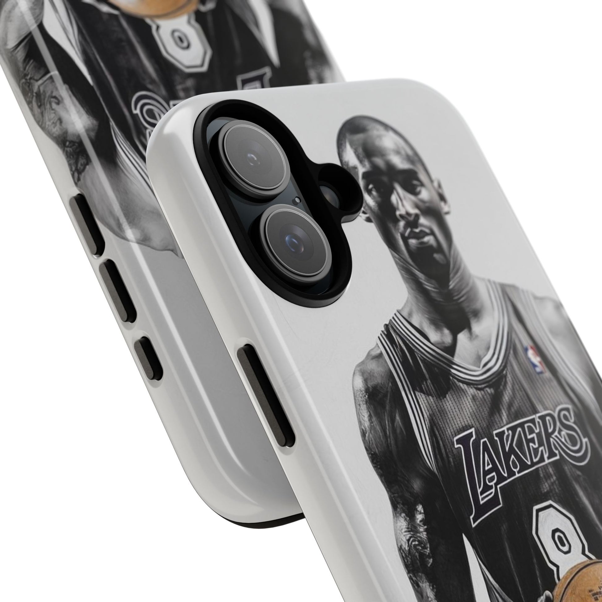 Kobe Basketball Art Tough Cases for iPhones, Samsung, and Pixel