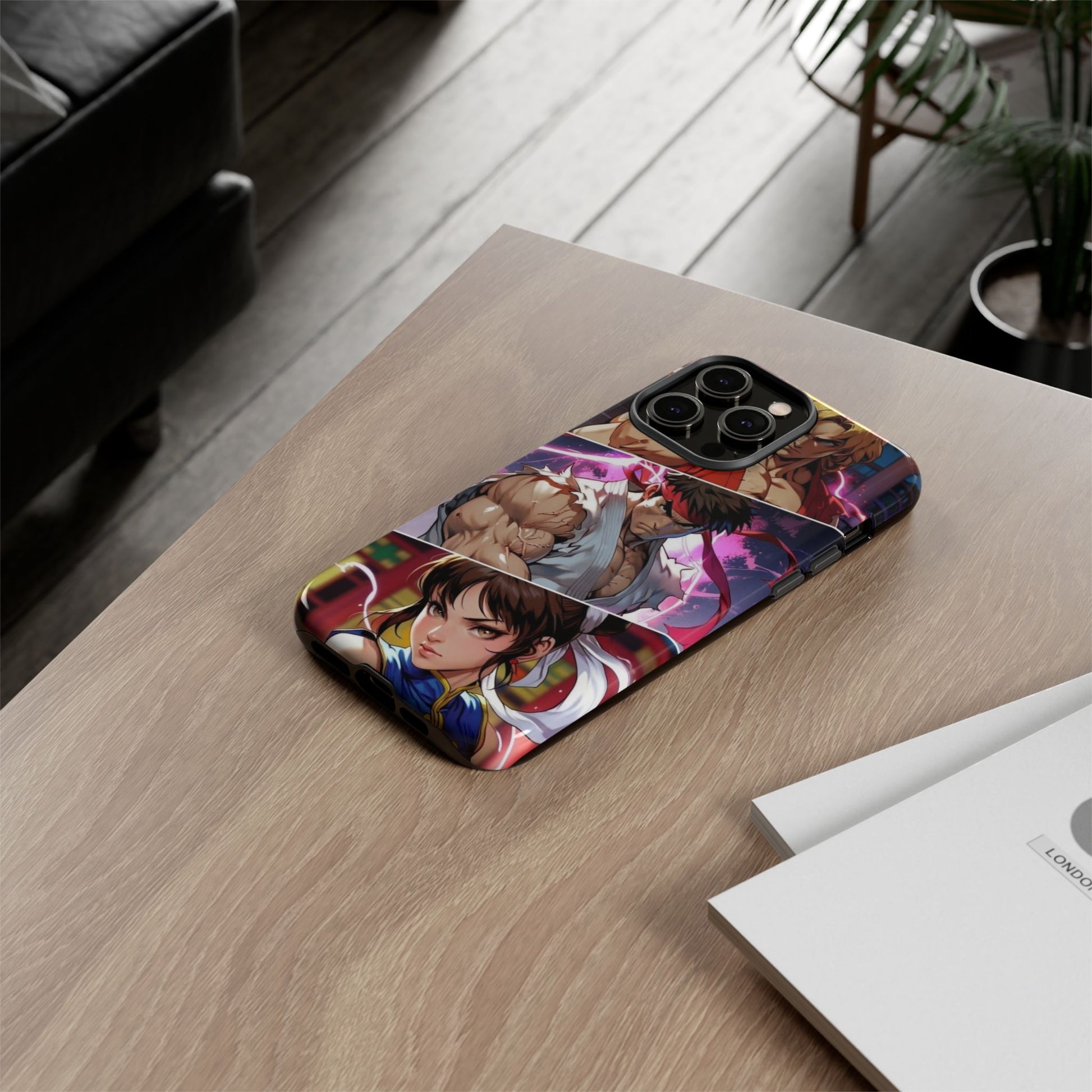 Street Fighter Gamer Theme Tough Cases for iPhones, Samsung, and Pixel