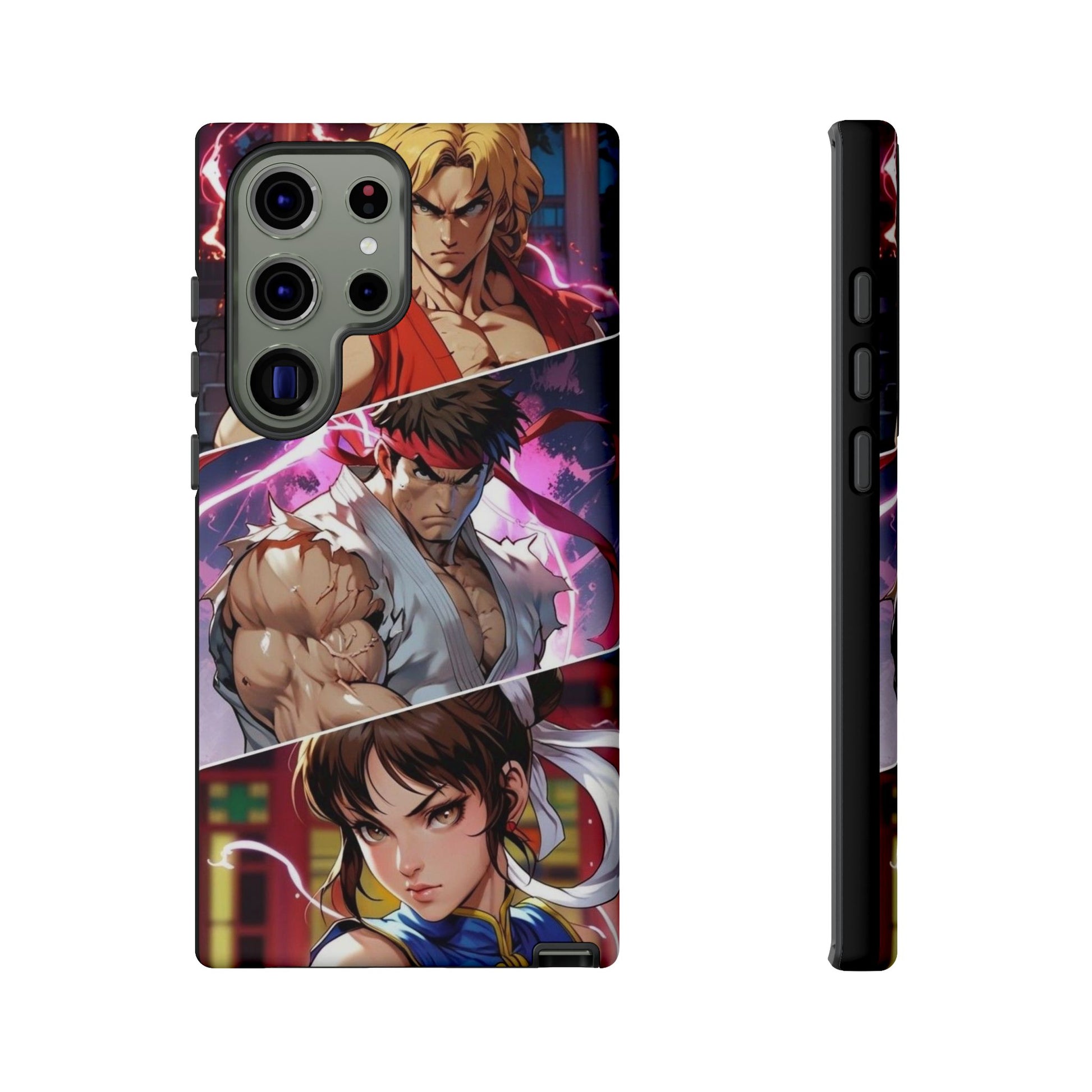 Street Fighter Gamer Theme Tough Cases for iPhones, Samsung, and Pixel