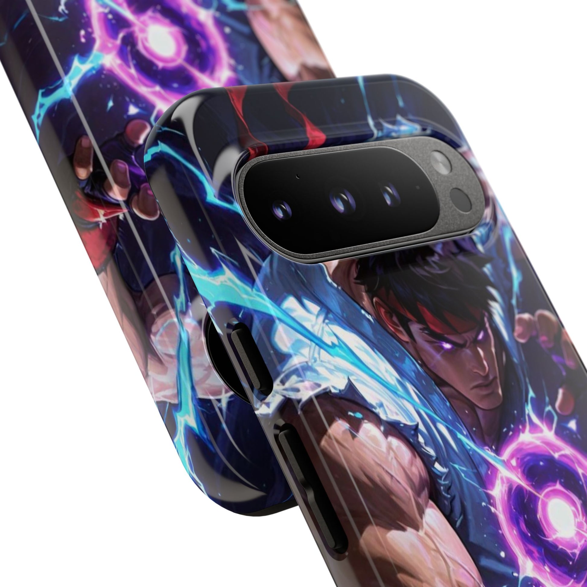 Street Fighter Ryu Gamer Art Tough Cases for iPhones, Samsung, and Pixel