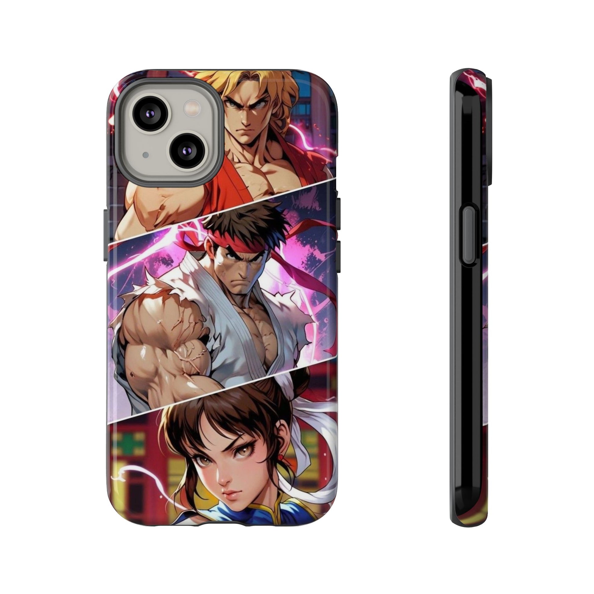 Street Fighter Gamer Theme Tough Cases for iPhones, Samsung, and Pixel