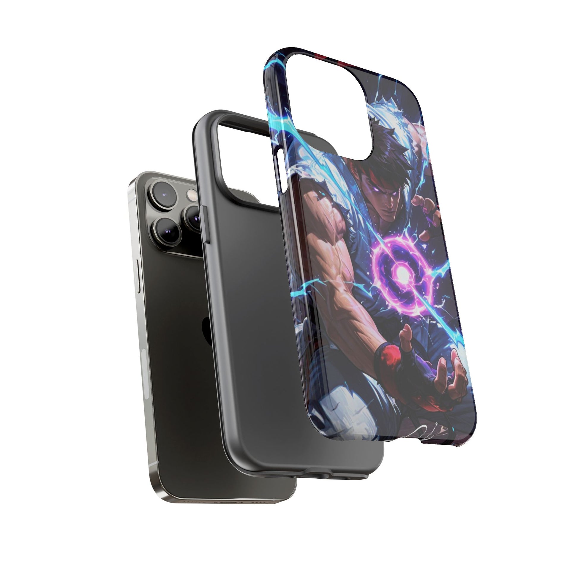 Street Fighter Ryu Gamer Art Tough Cases for iPhones, Samsung, and Pixel